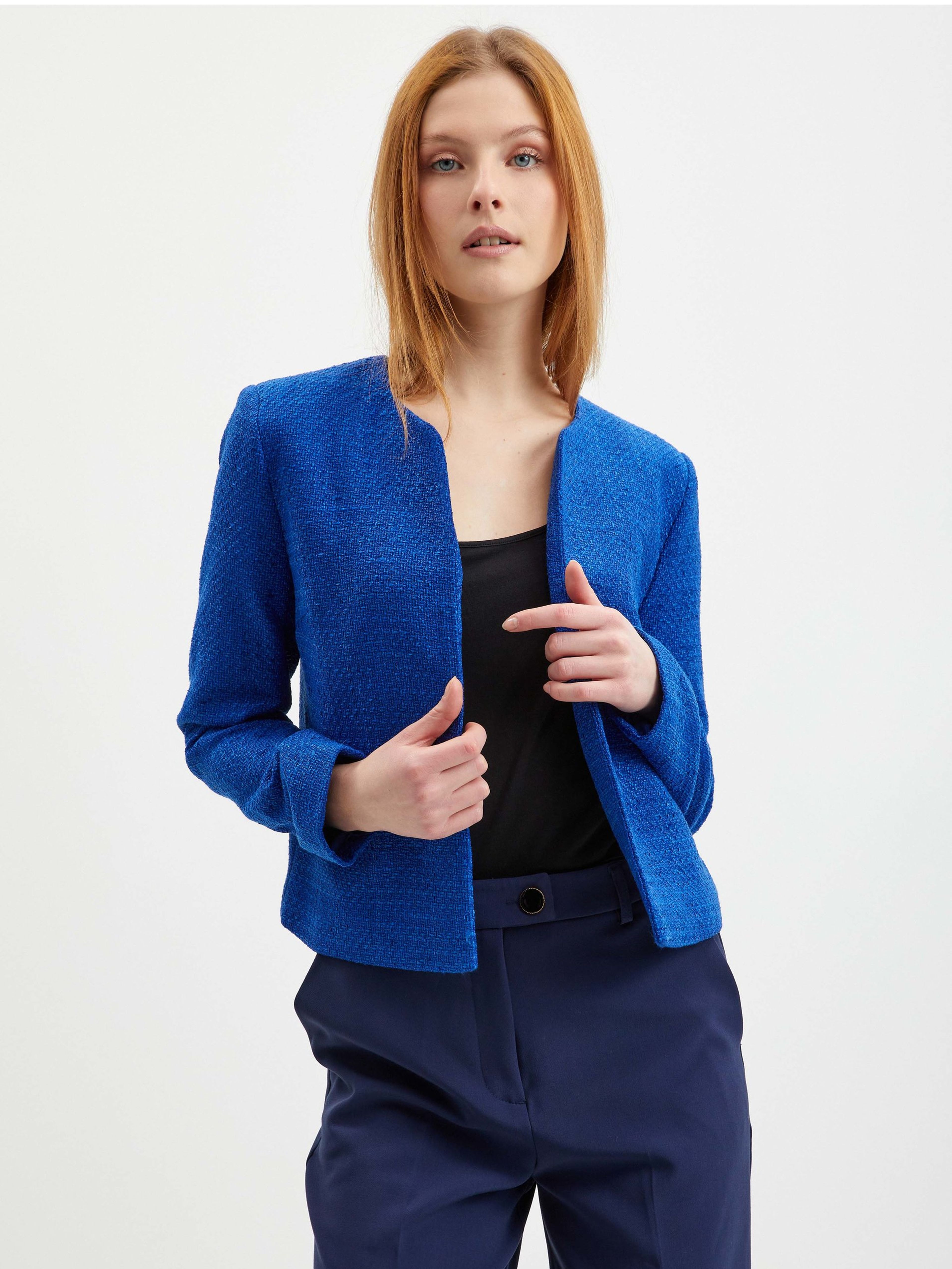 Blaue Damenjacke ORSAY