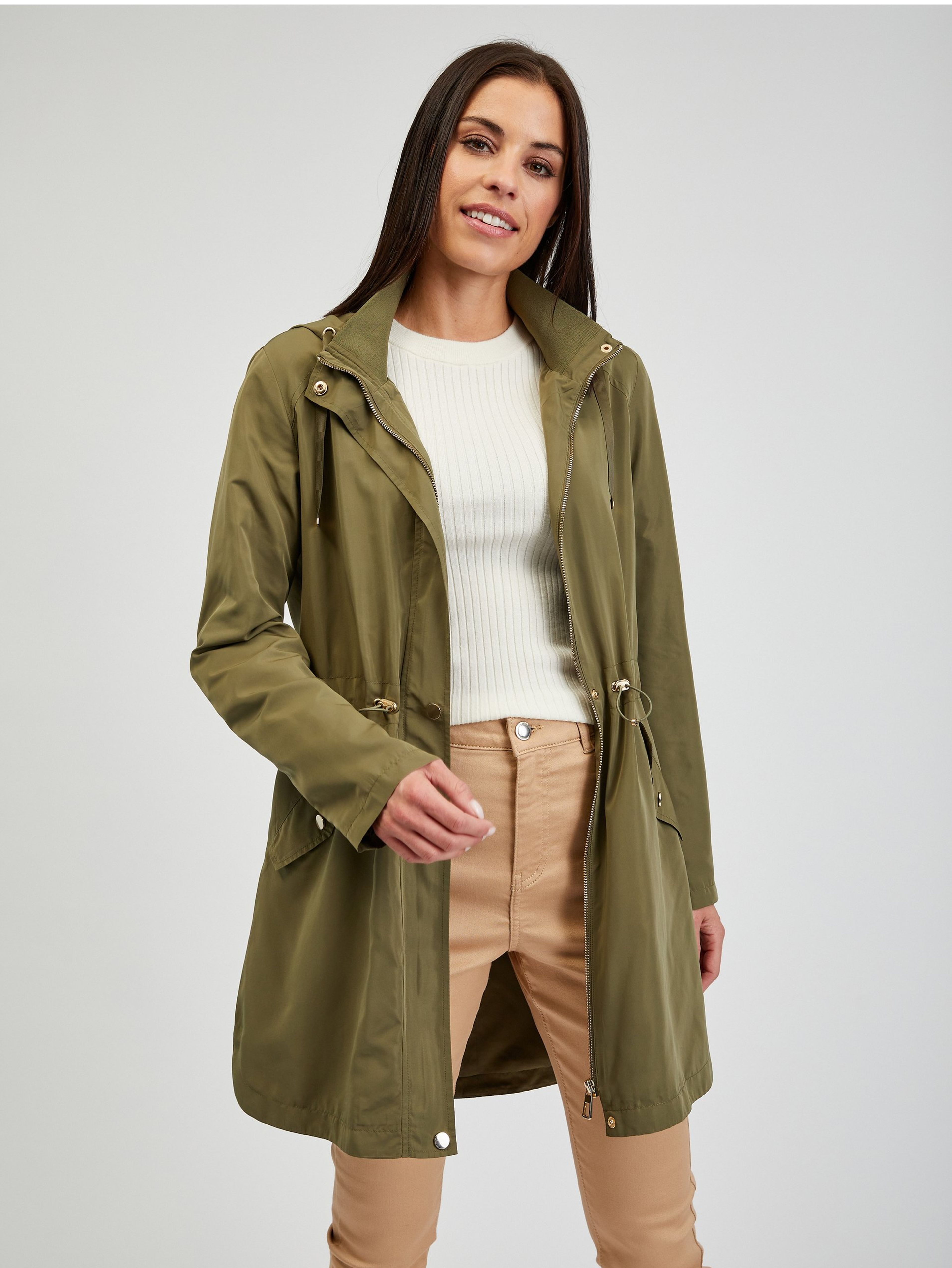 Khaki Damen Parka ORSAY