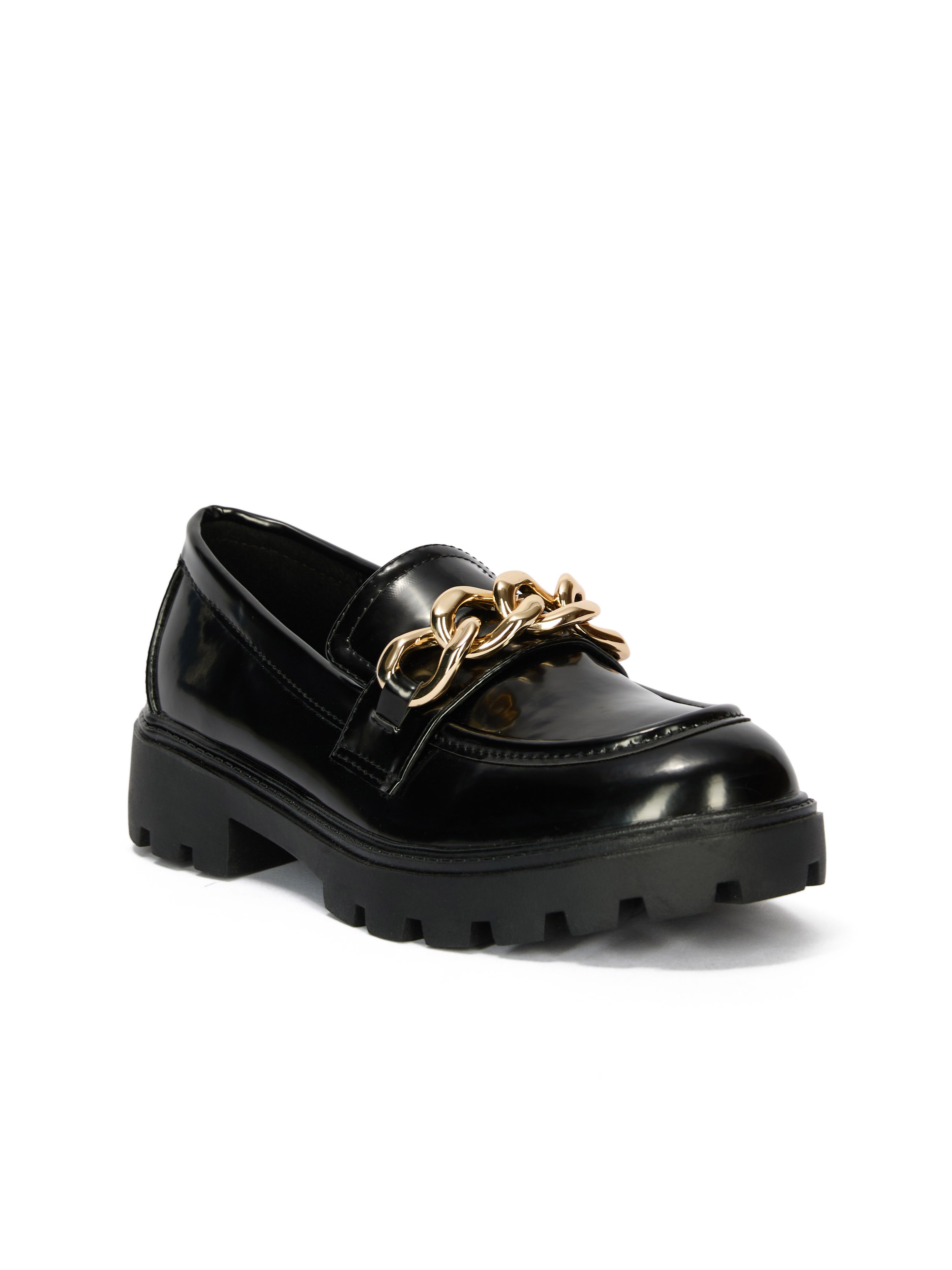 Schwarze Damen-Mokassins ORSAY ONDINE - 001