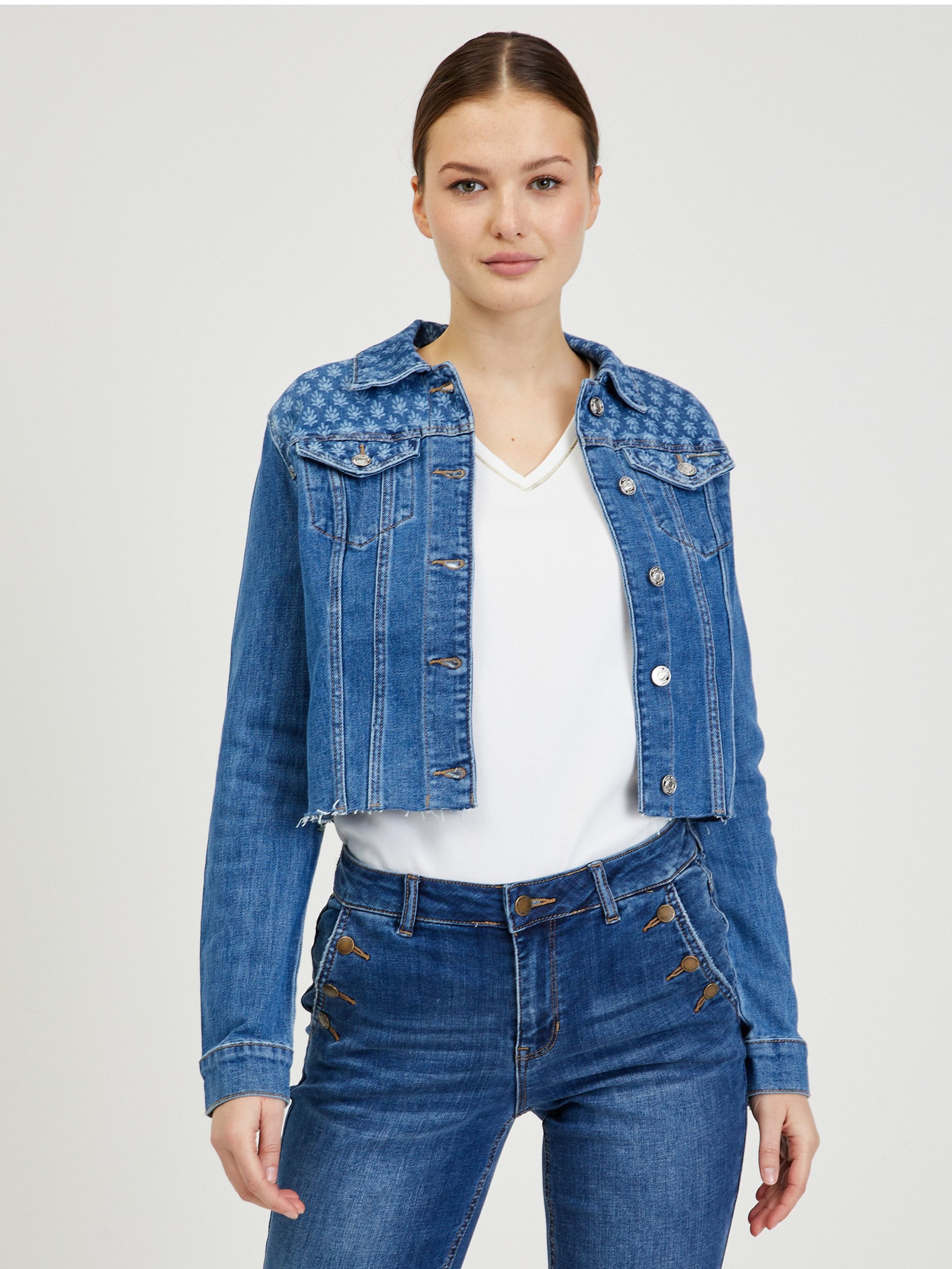 Blaue Damen Jeansjacke ORSAY