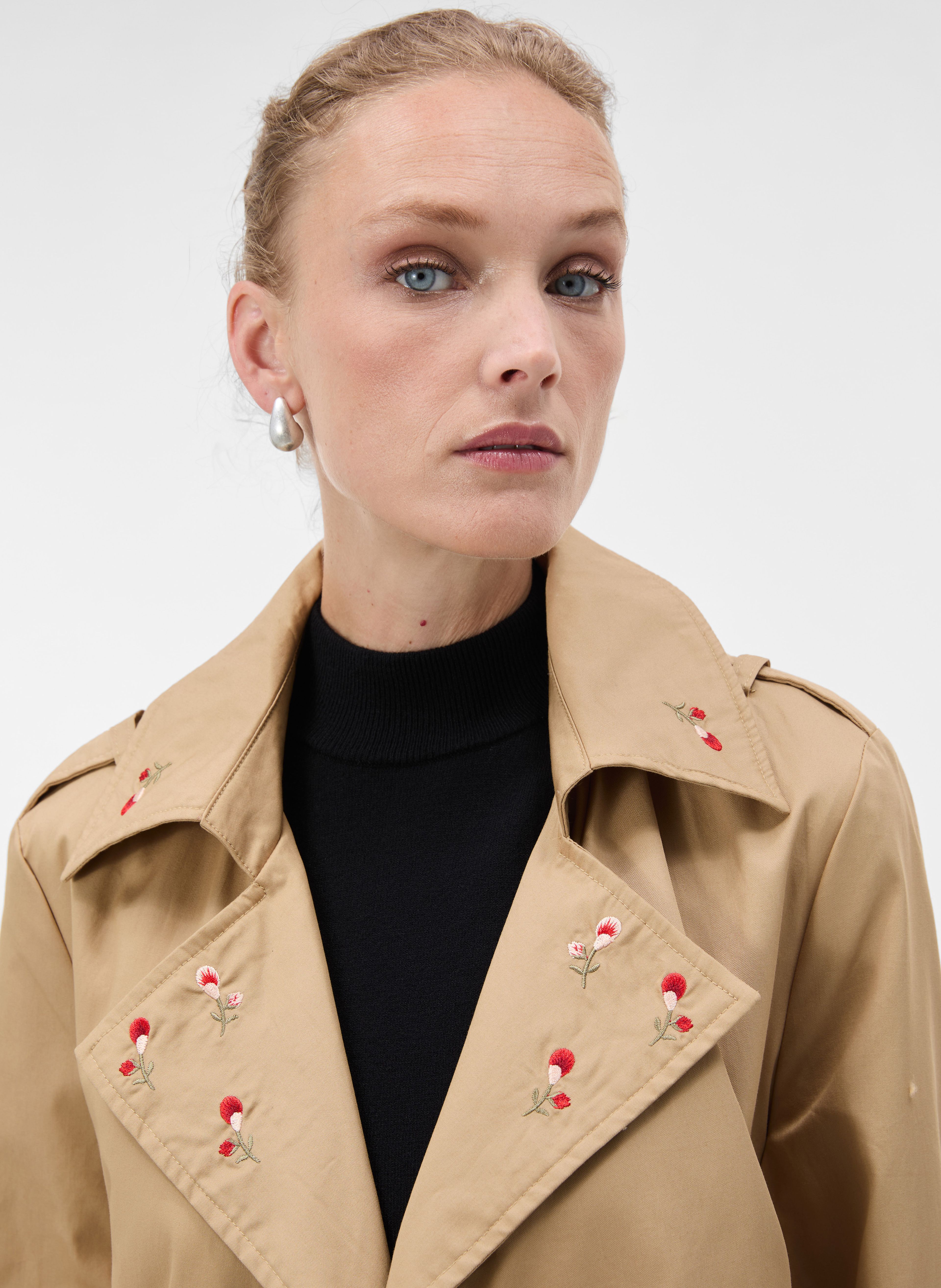 Brauner Damen-Trenchcoat ORSAY - 006