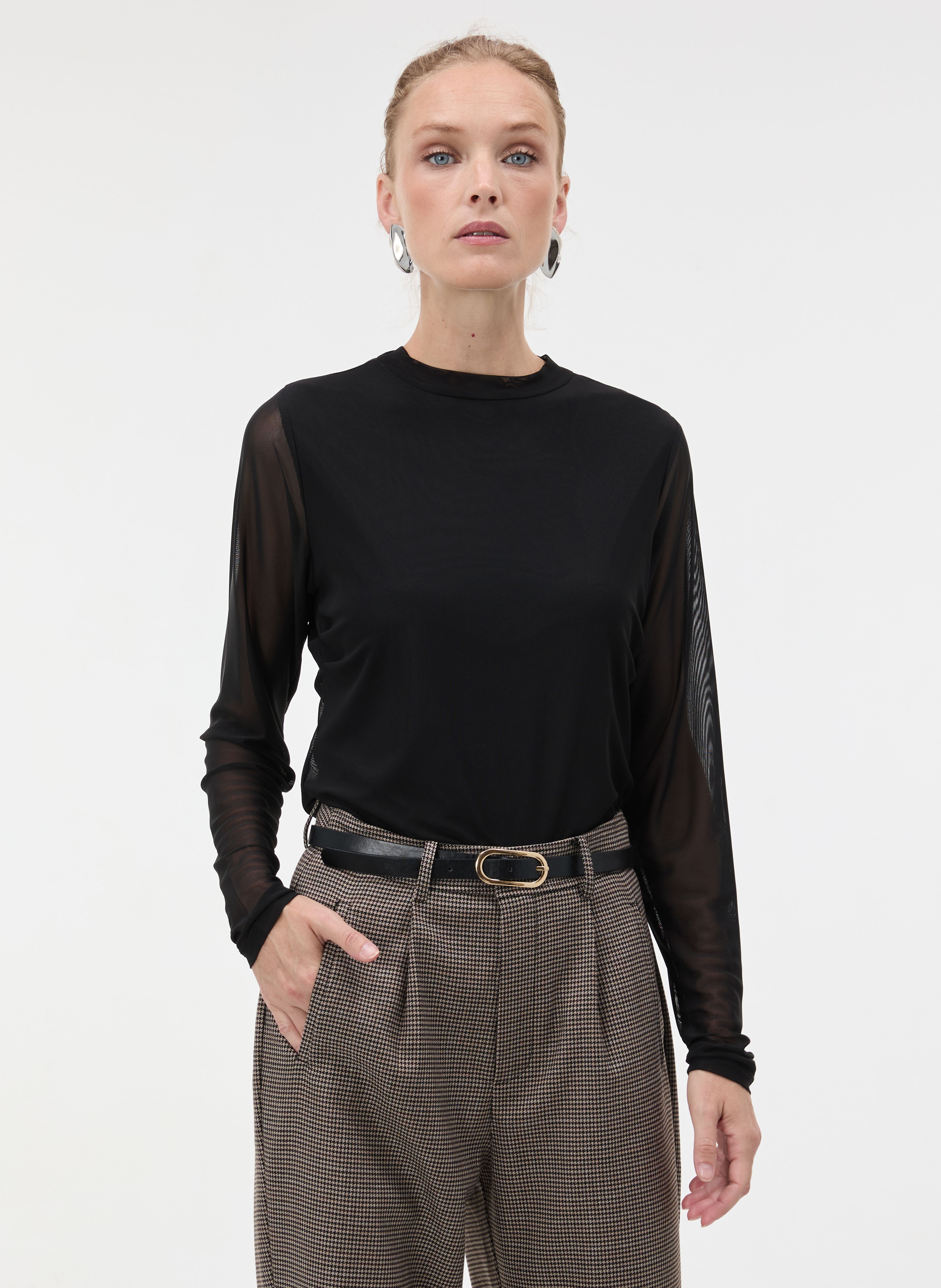 ORSAY fekete női top - 002