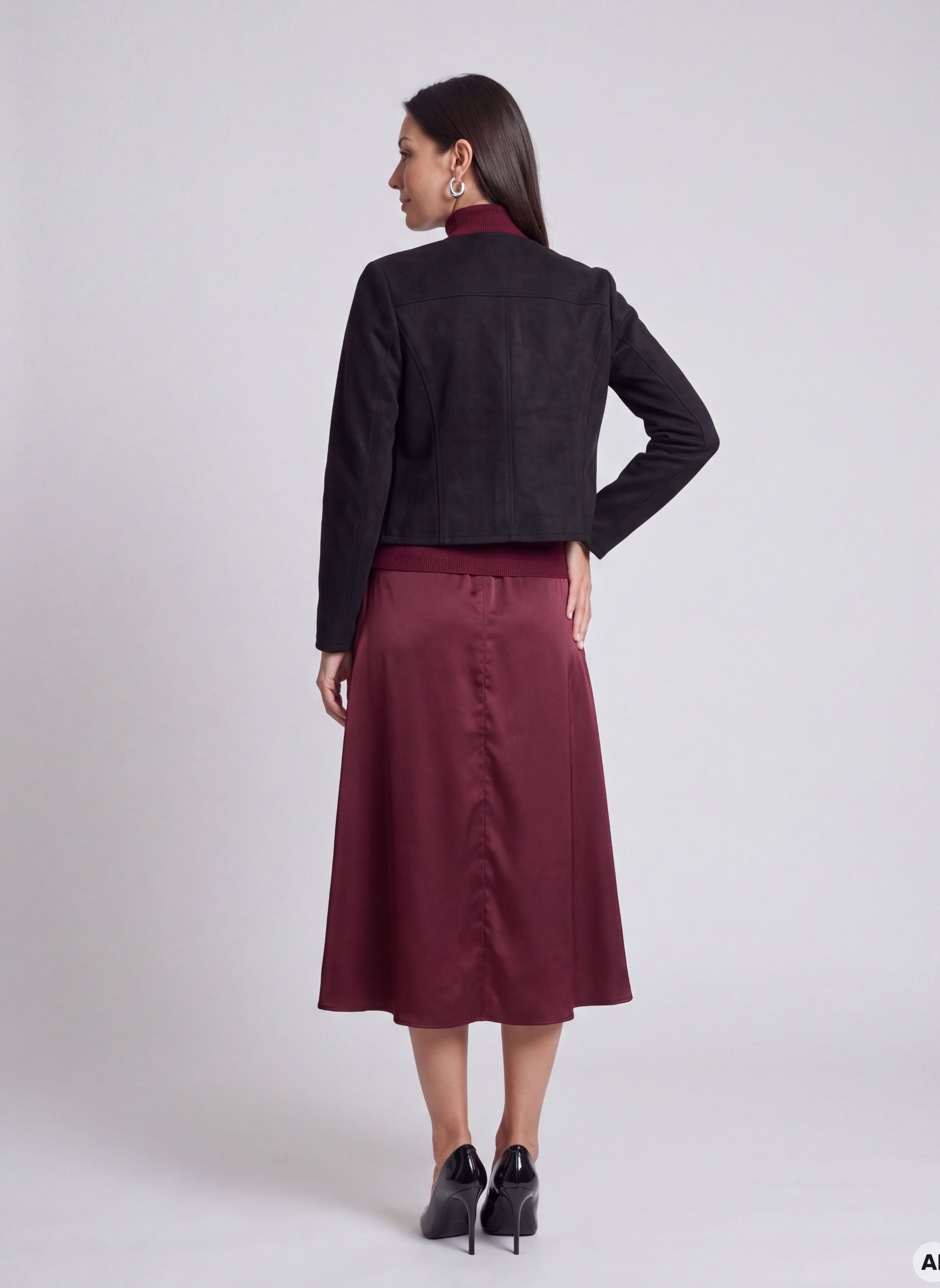 Schwarzer Damen-Bolero mit Rundhalsausschnitt ORSAY - 004