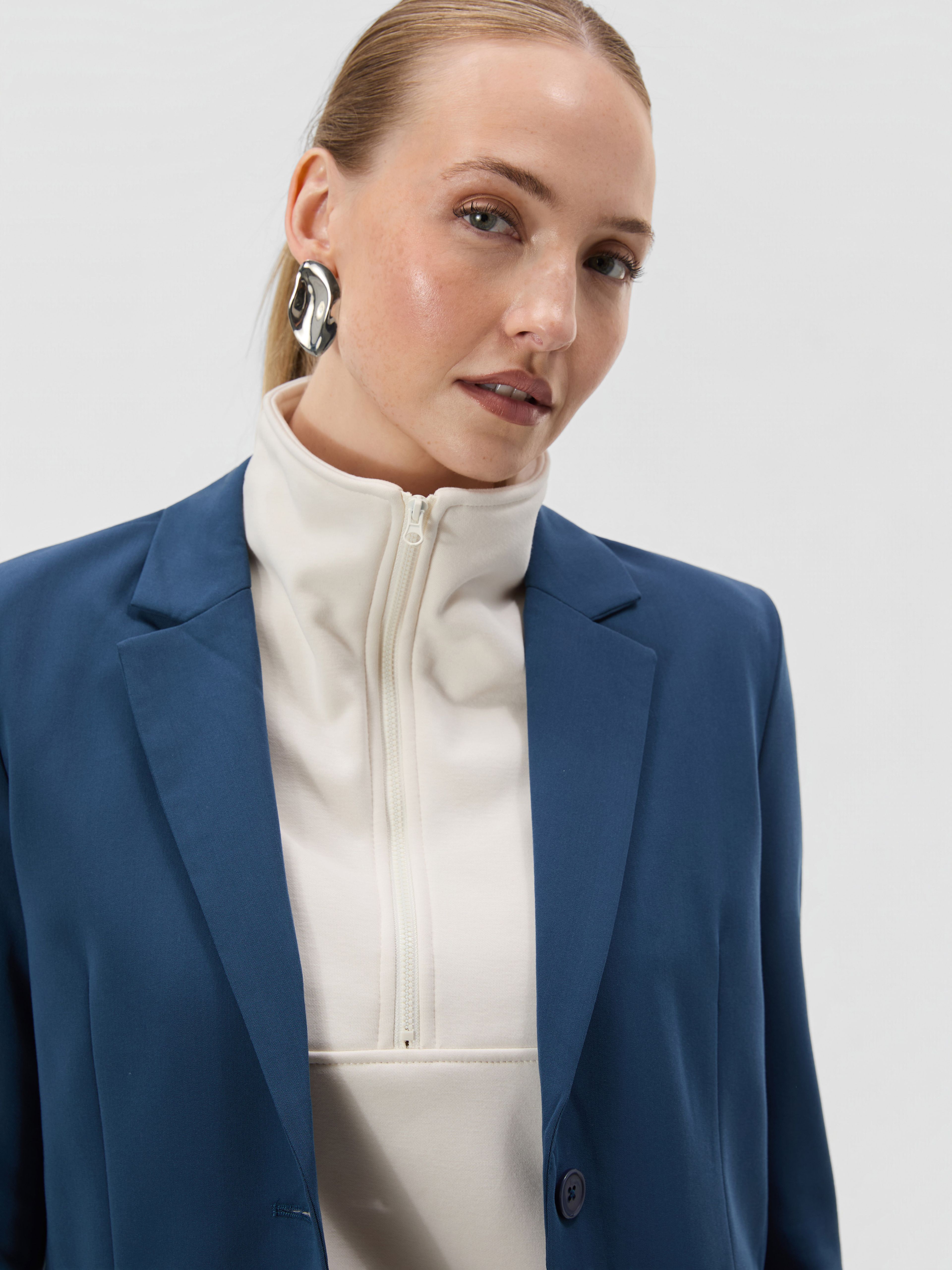 Dunkelblauer Damenblazer ORSAY - 005