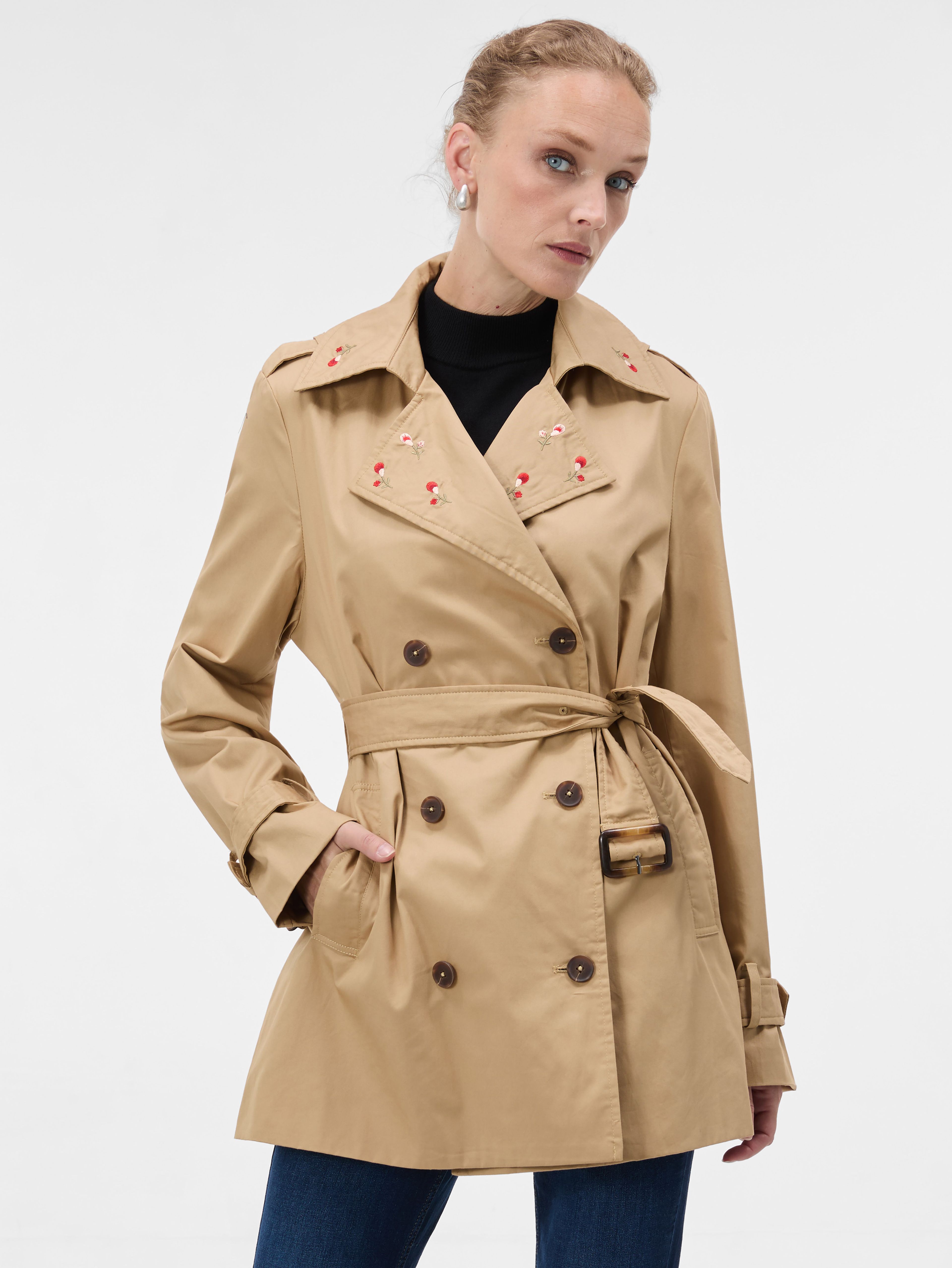 Brauner Damen-Trenchcoat ORSAY - 001