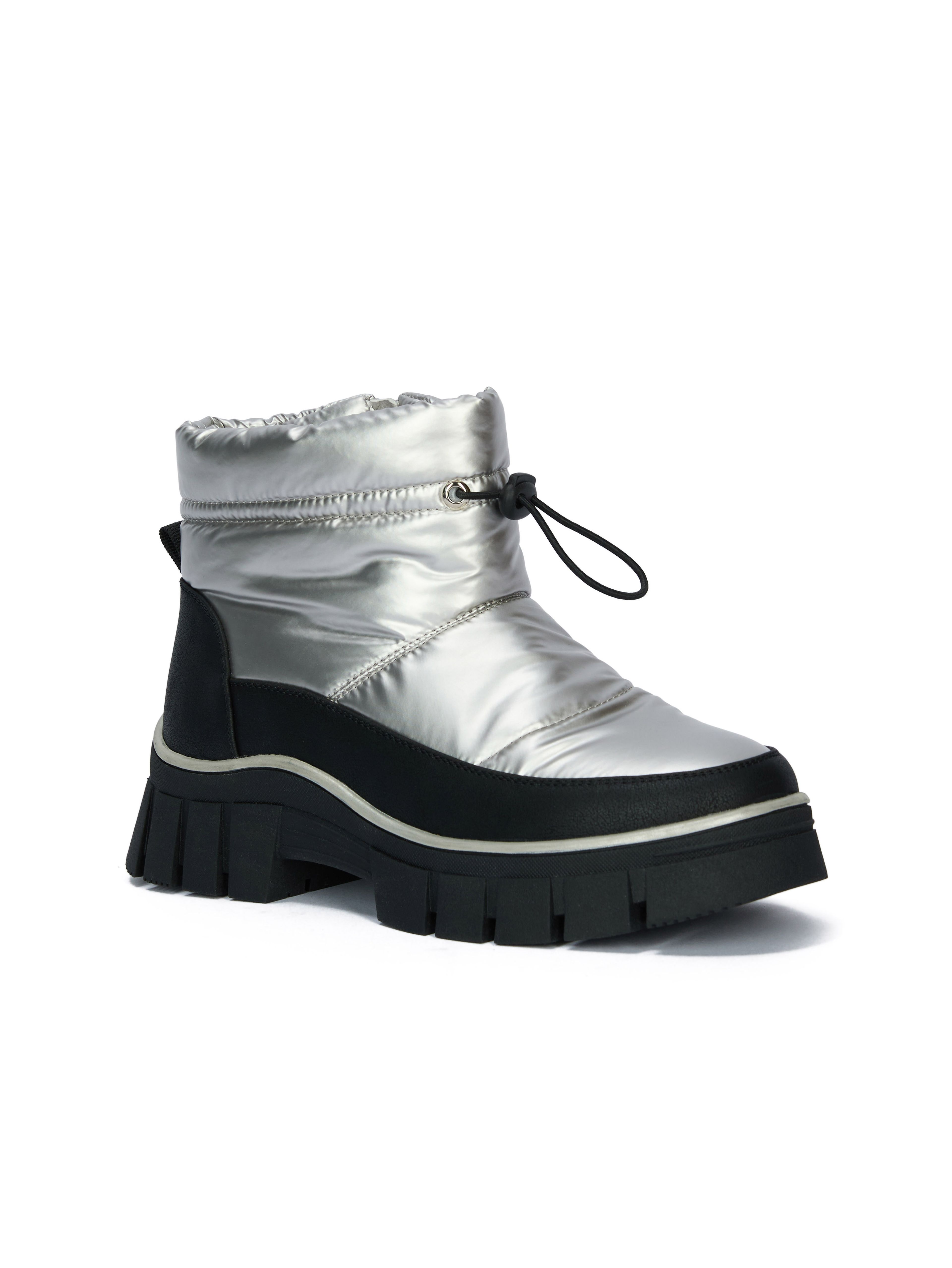 Silberne Damen-Winterschuhe ORSAY MOONIE - 001