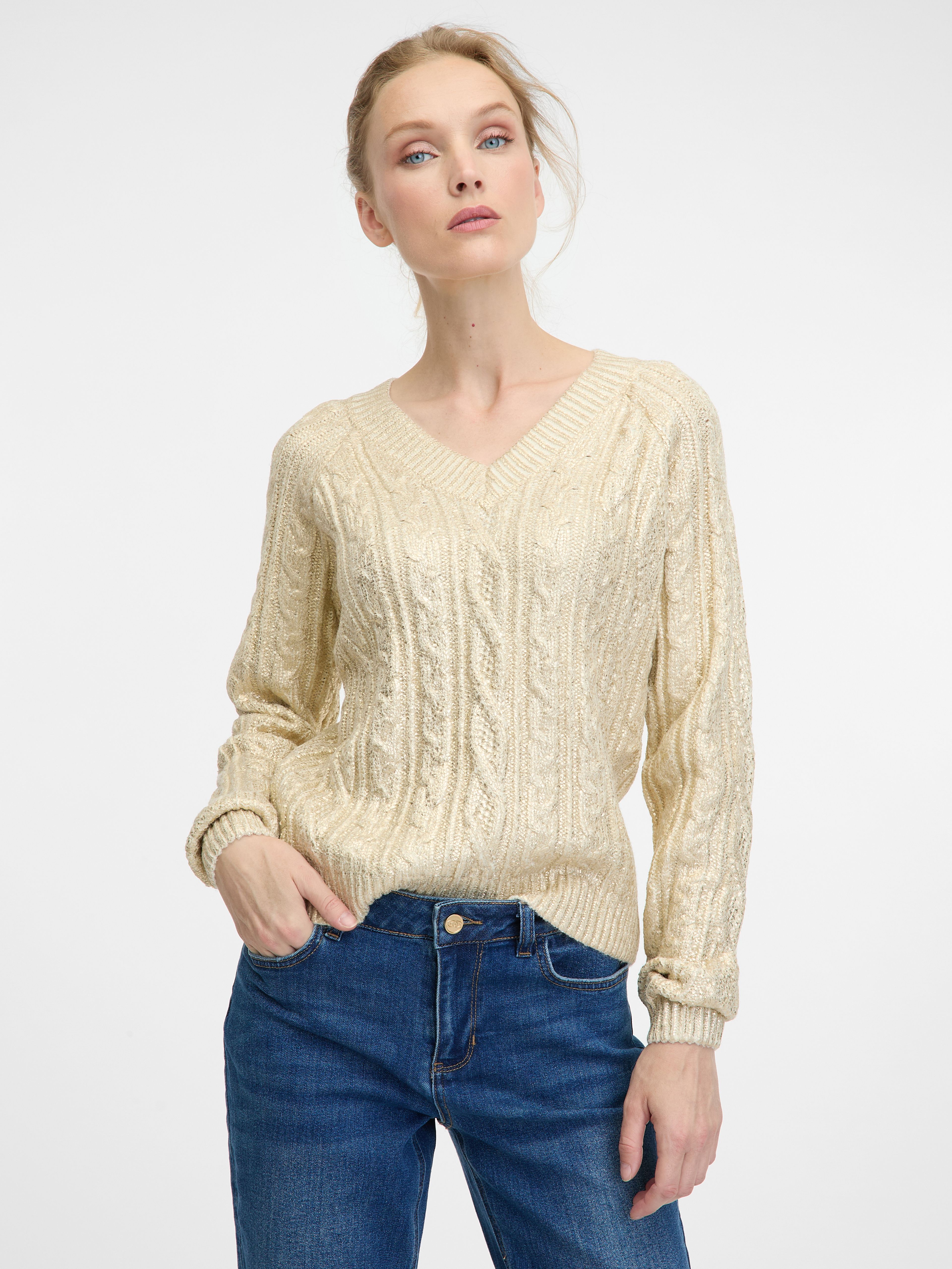 Gold Damen Pullover ORSAY