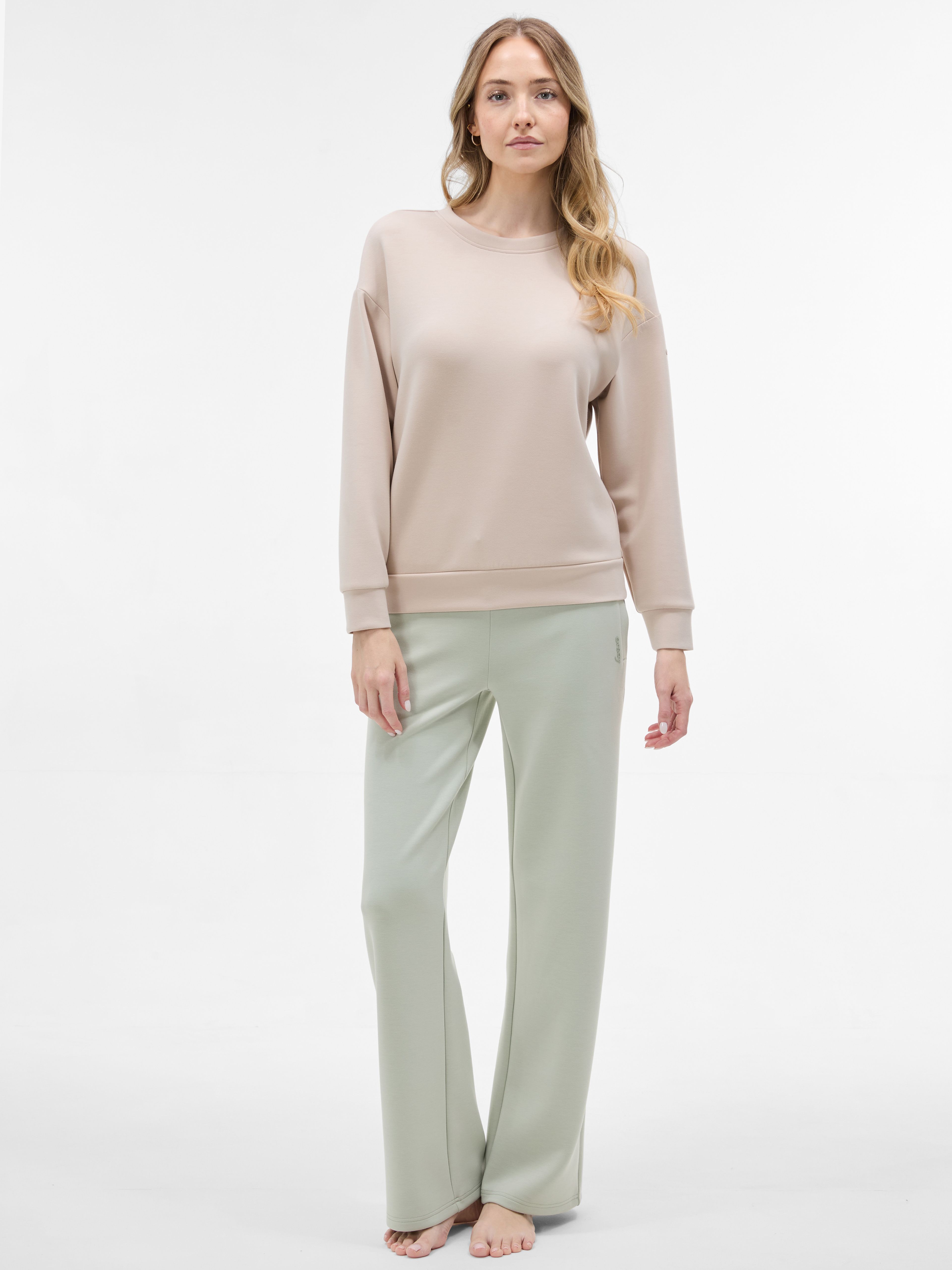 Beiges Damen-Sweatshirt ORSAY - 003