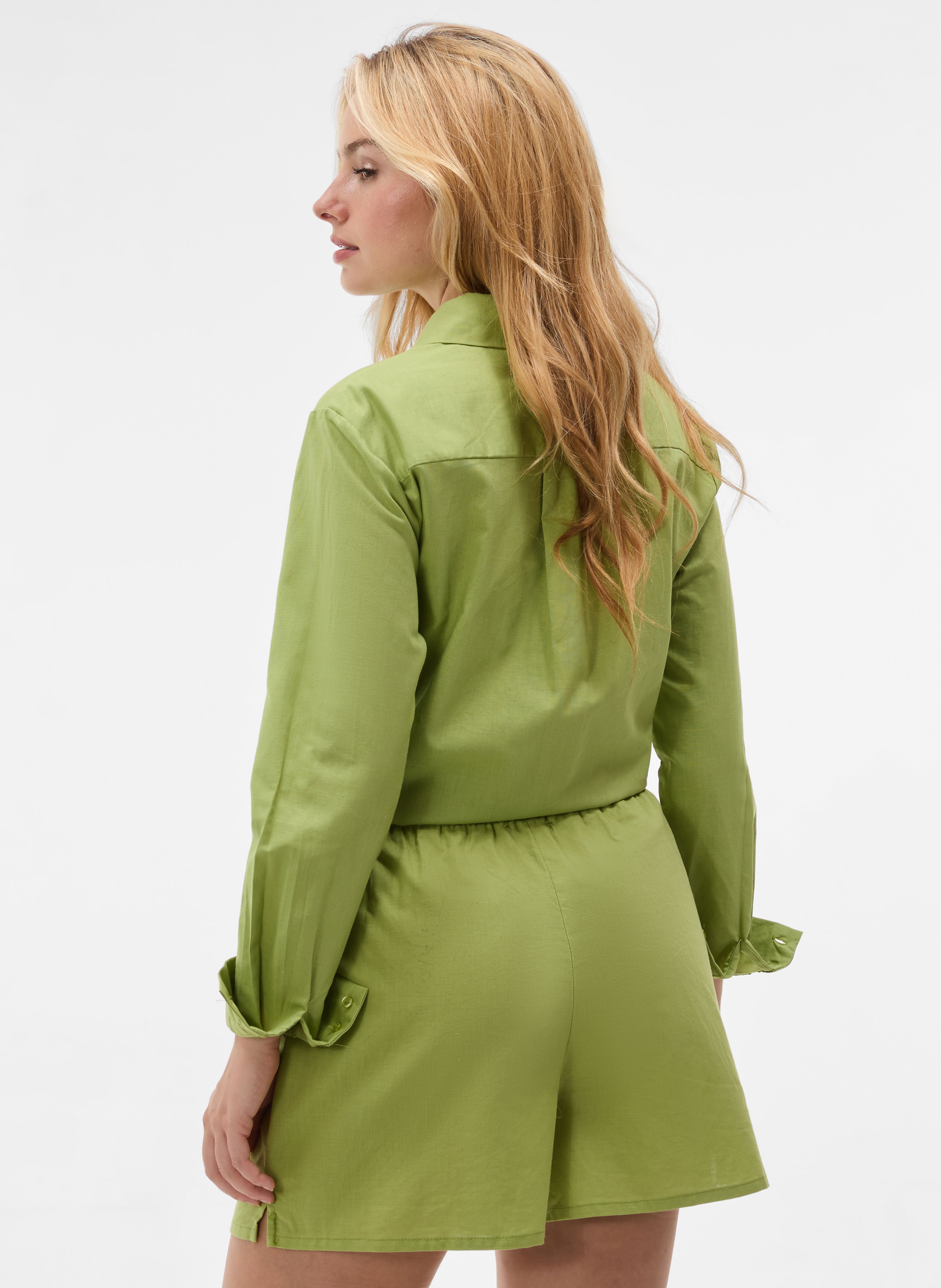 Grüne Damenbluse ORSAY - 002