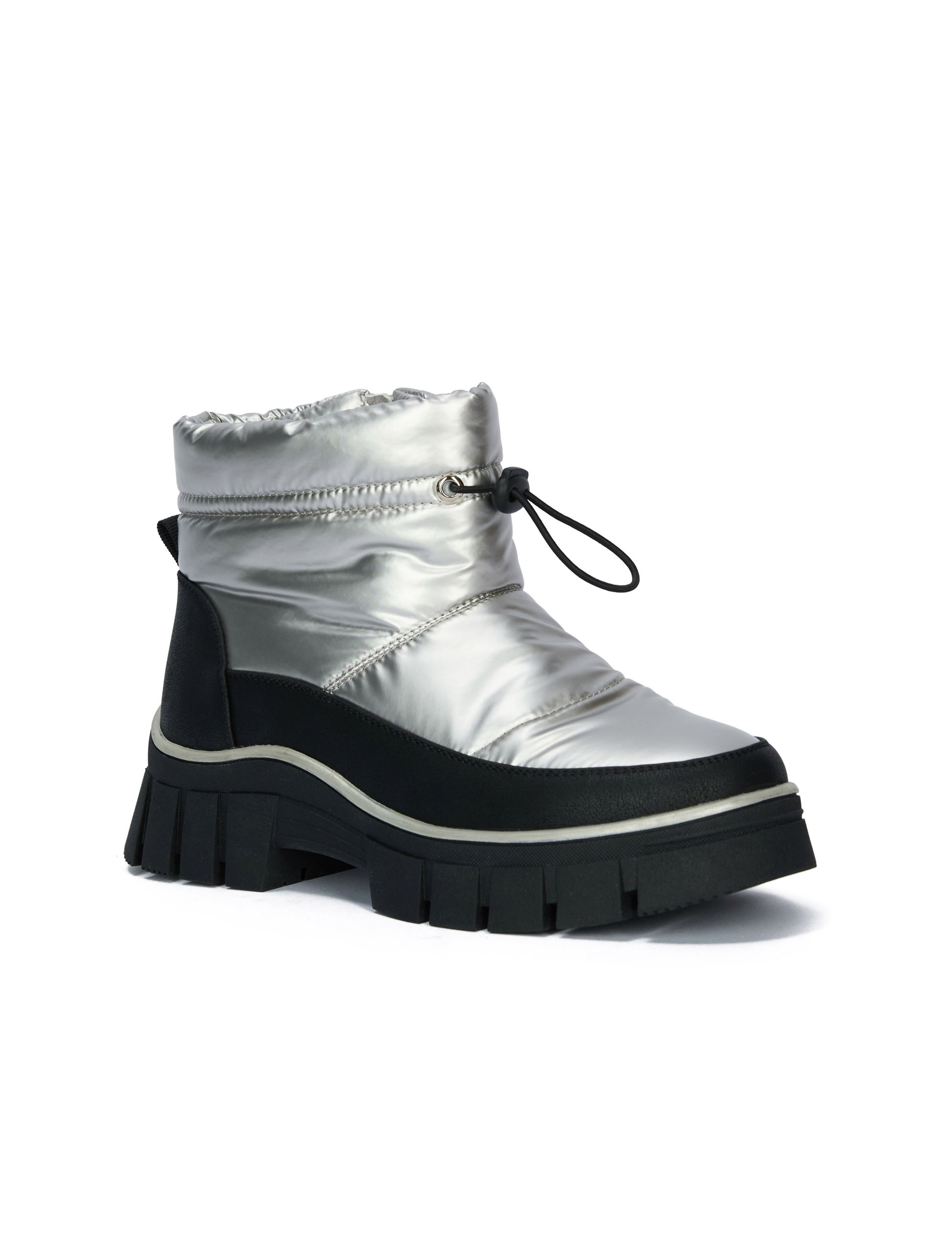 Silberne Damen-Winterschuhe ORSAY MOONIE - 001