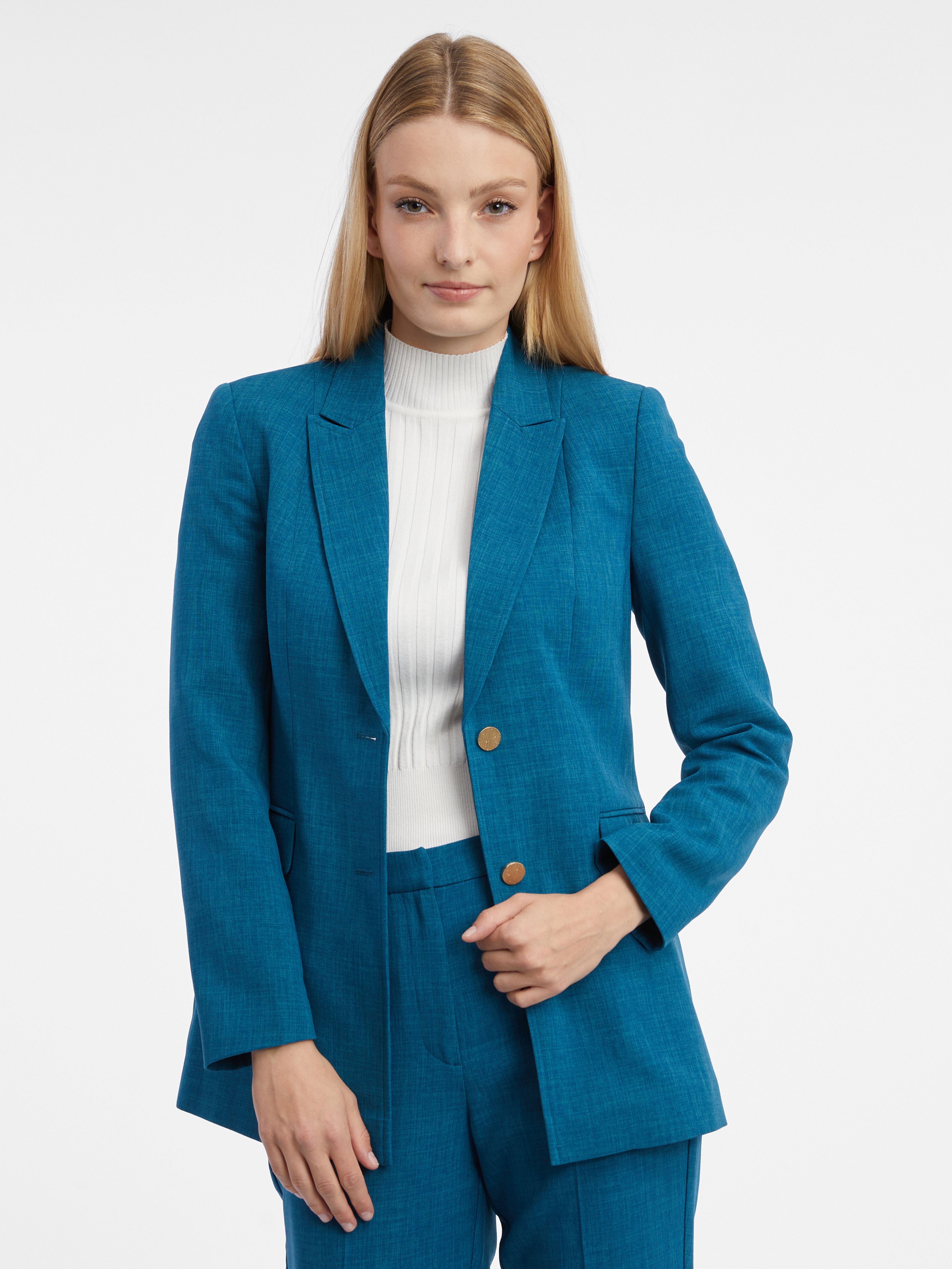 Blaue Damenjacke ORSAY