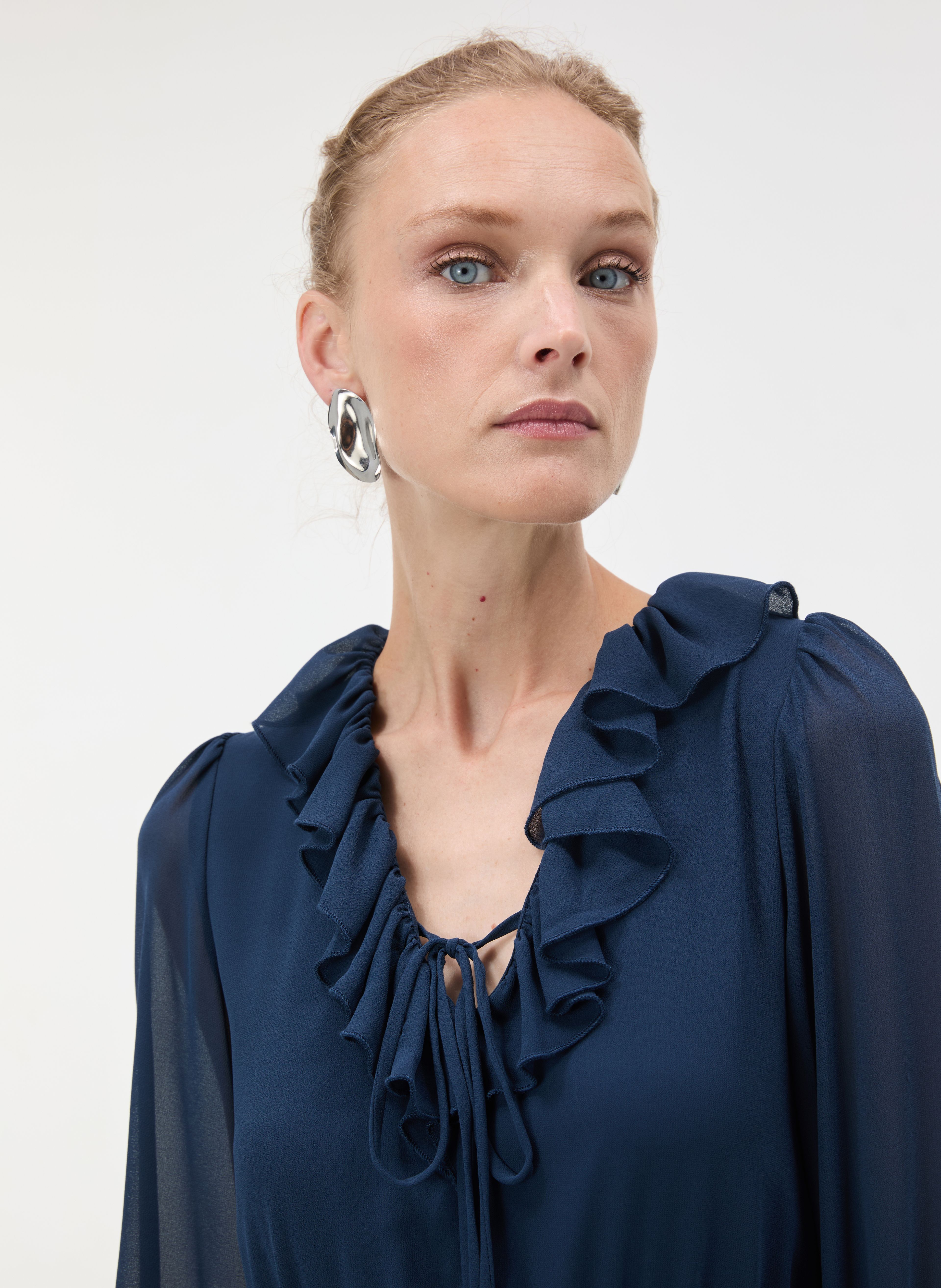 Fialové dámske šaty ORSAY - 005