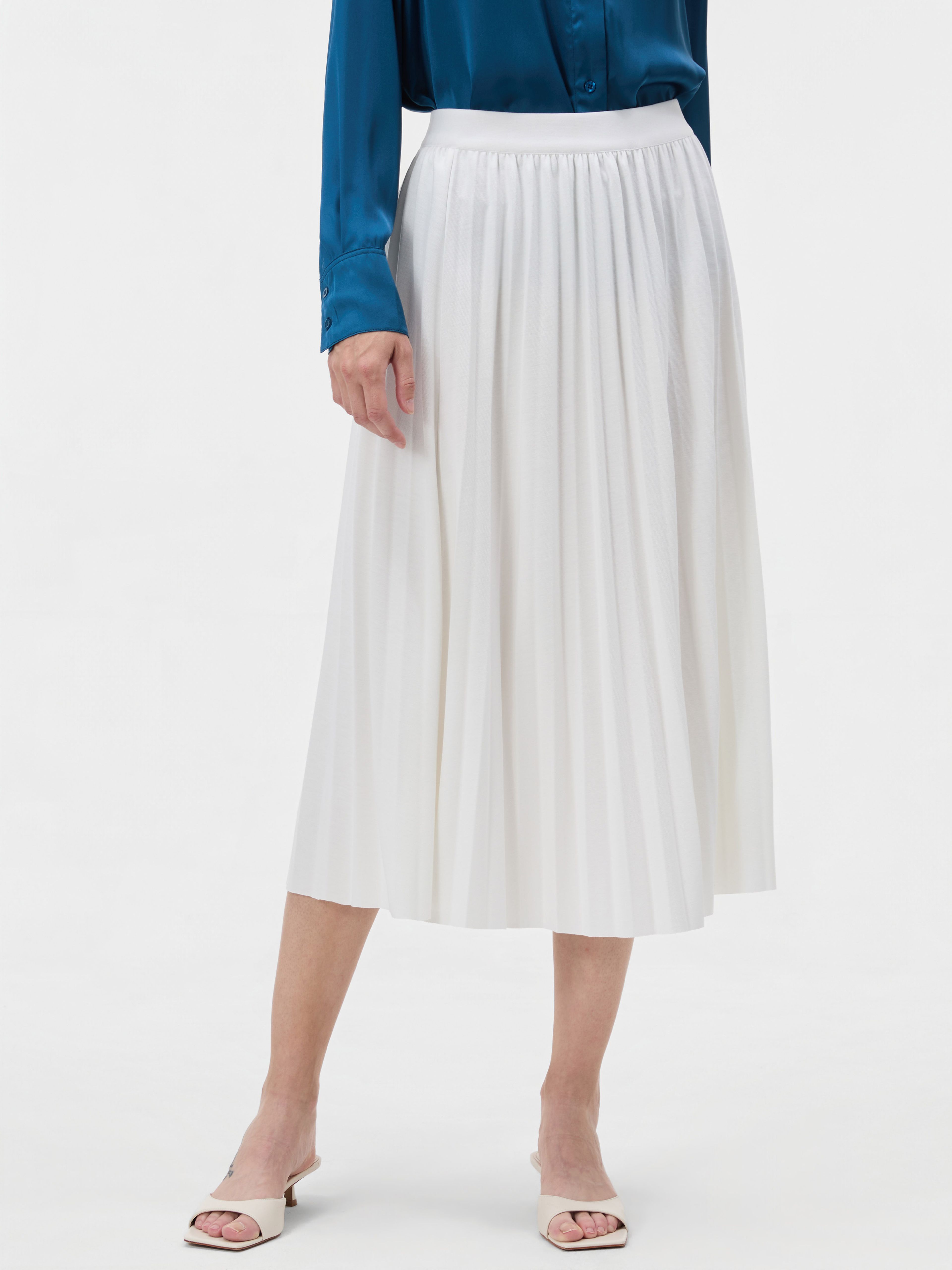Śmietankowa spódnica damska ORSAY - 003