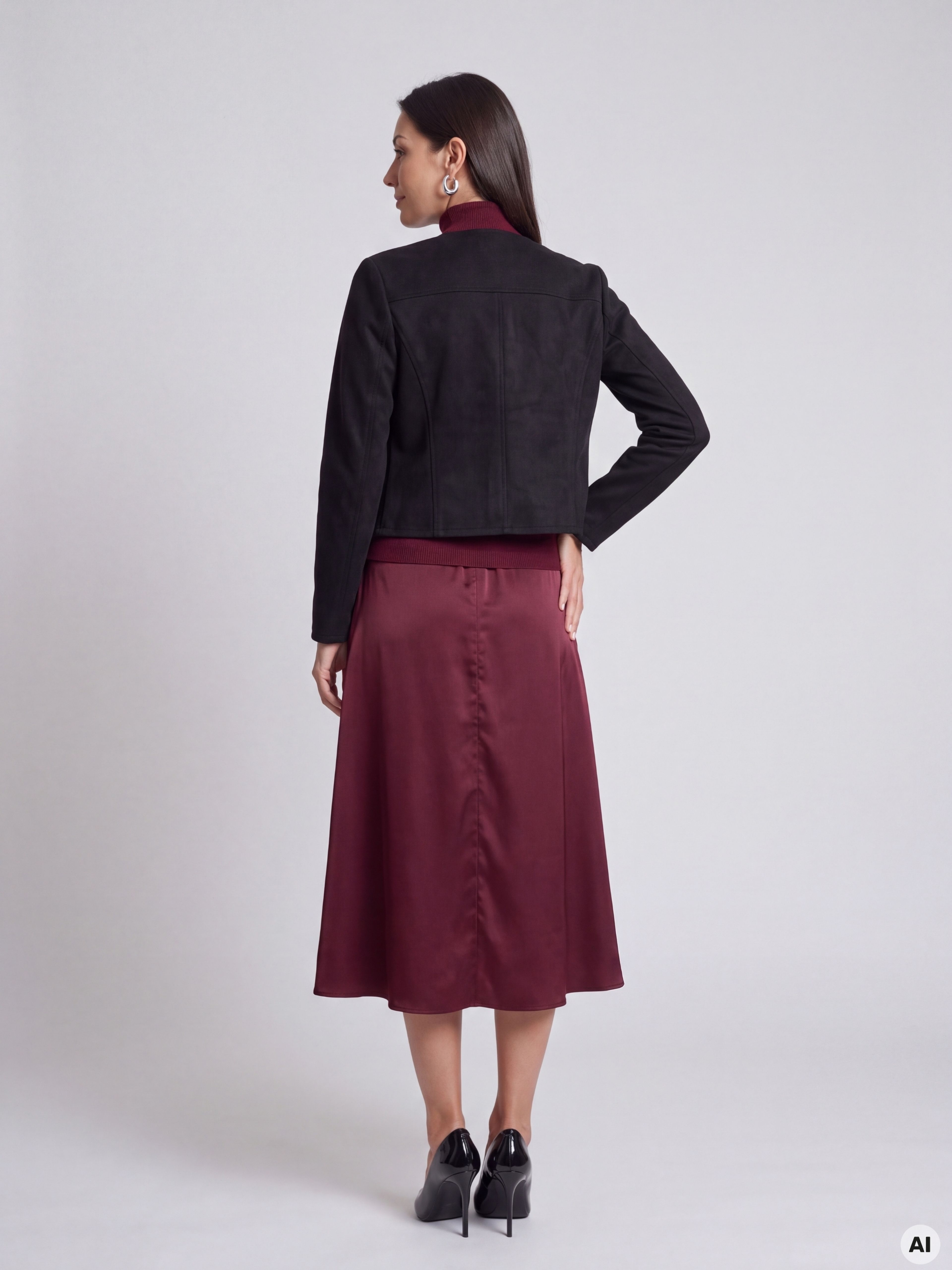 Schwarzer Damen-Bolero mit Rundhalsausschnitt ORSAY - 004