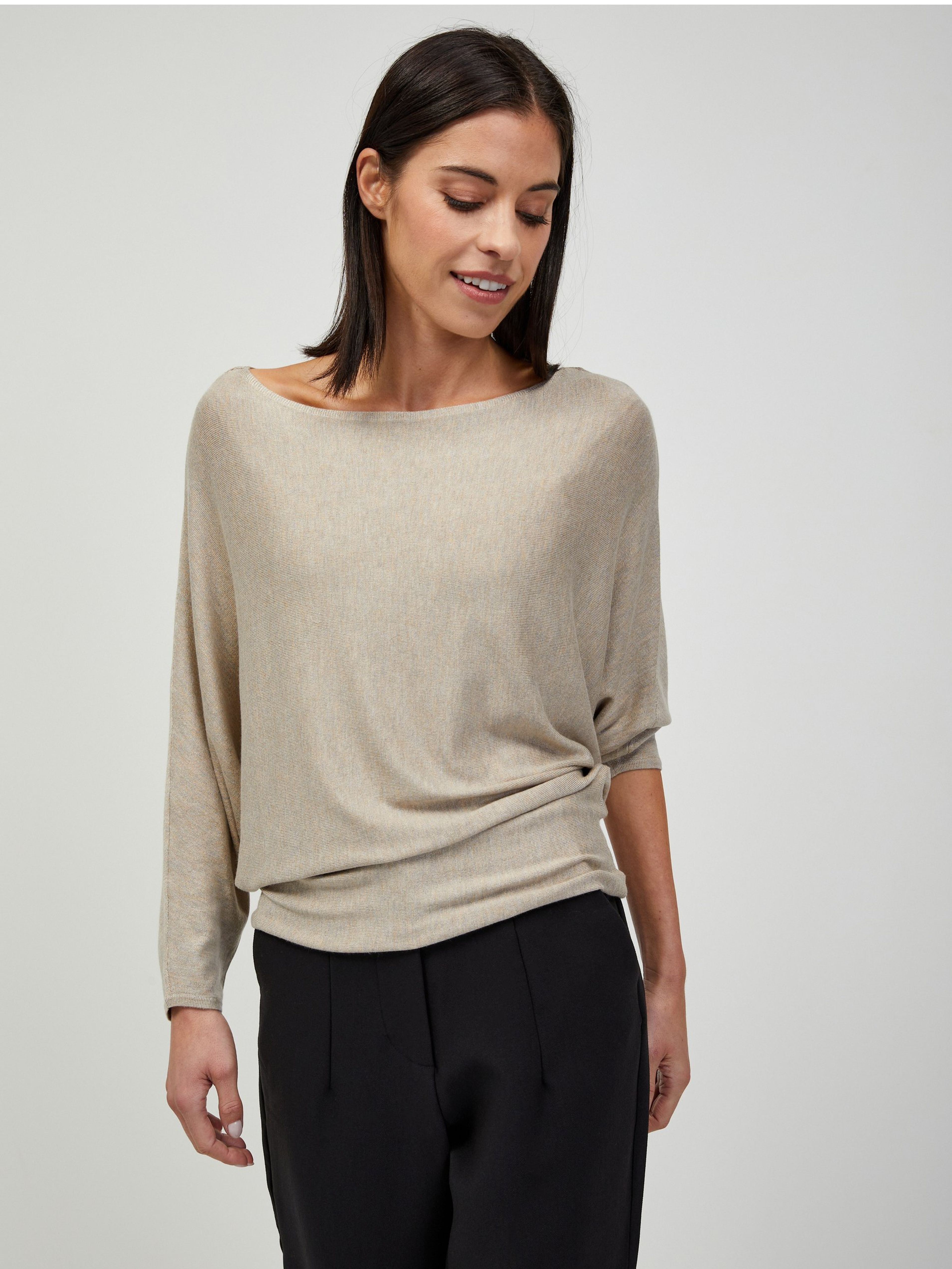 Beżowy sweter ORSAY