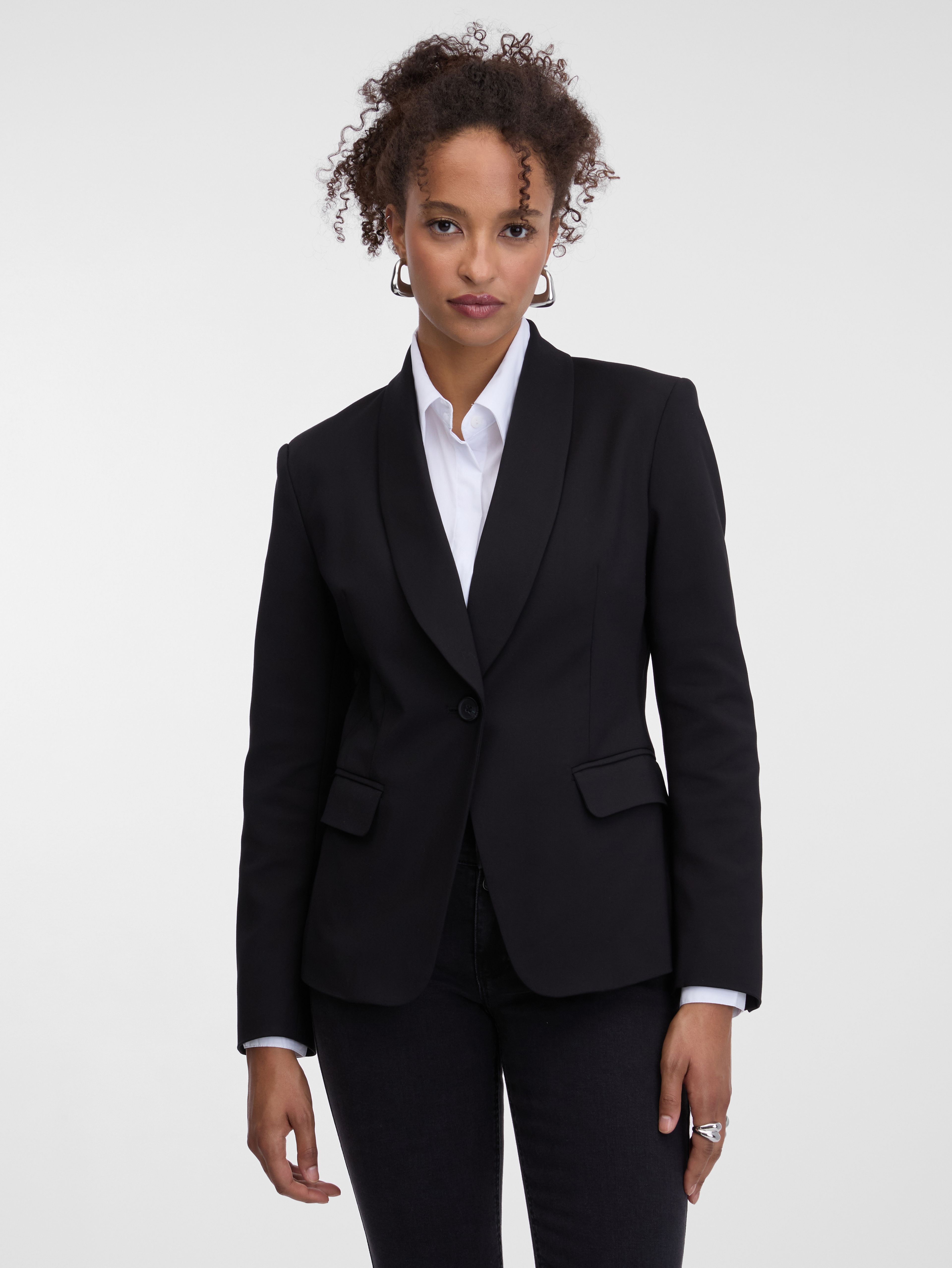 Schwarzer Damenblazer ORSAY