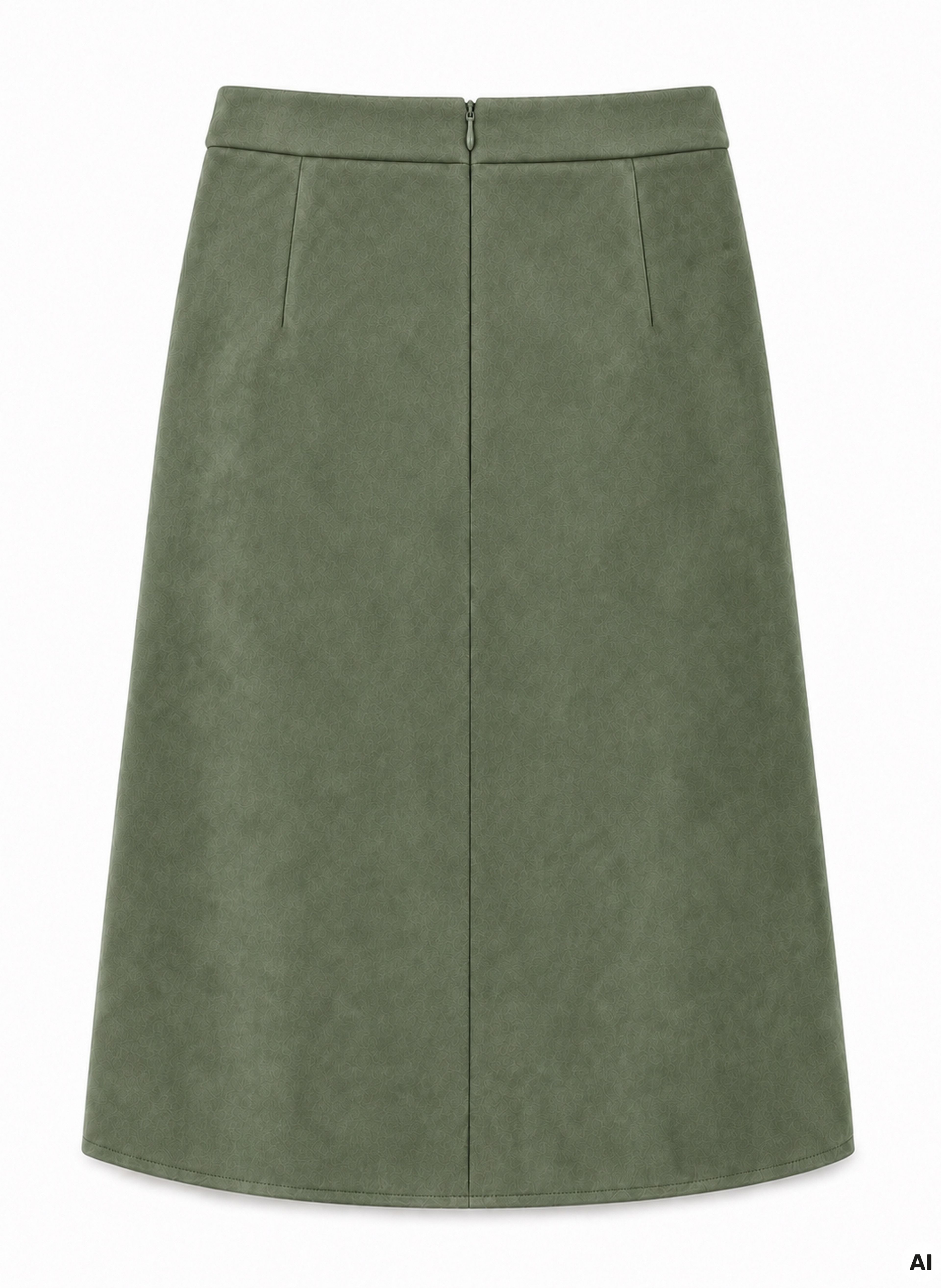 ORSAY Khaki női A-vonalú midi szoknya - 006