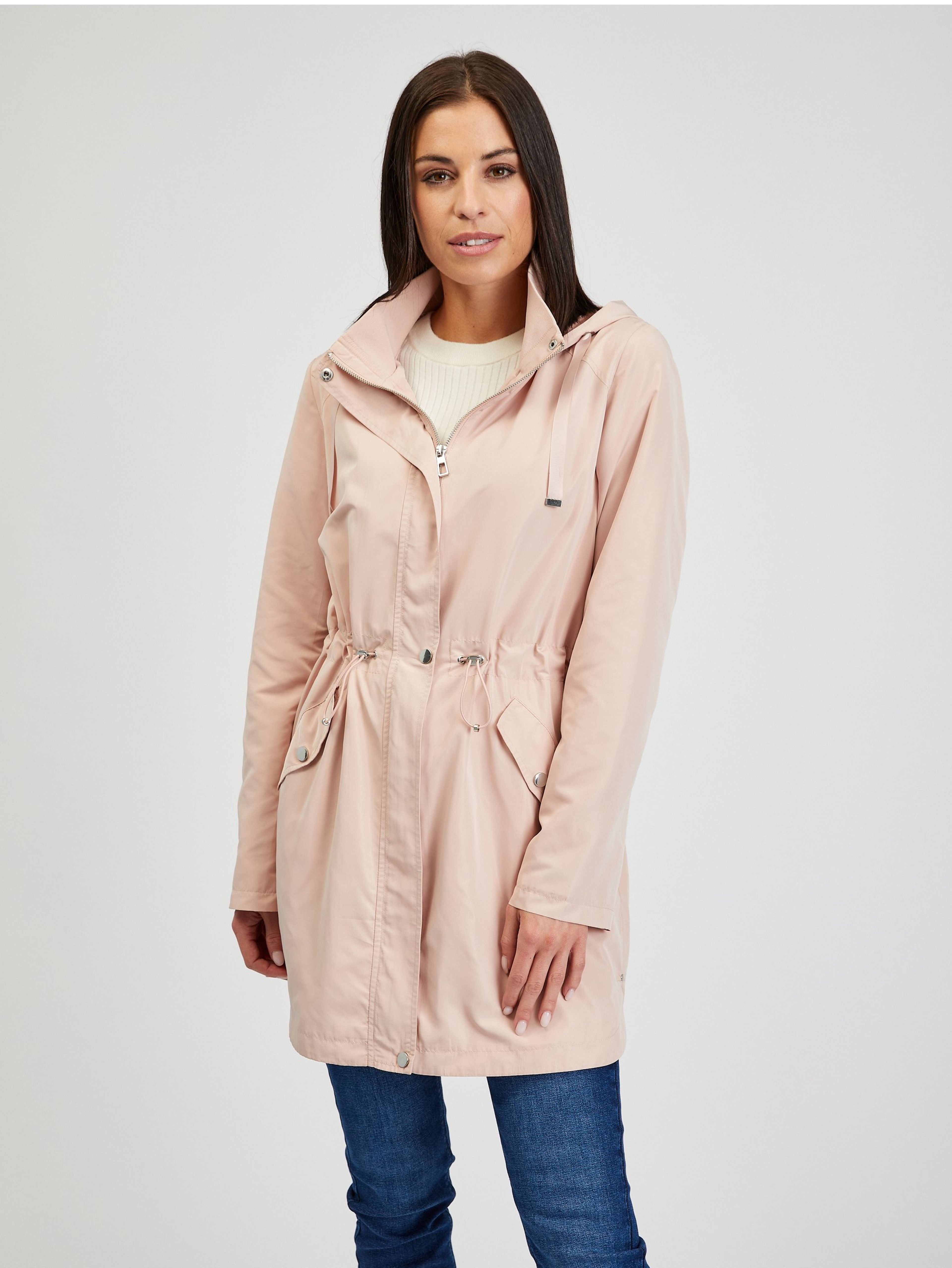 Hellrosa Damen Parka ORSAY