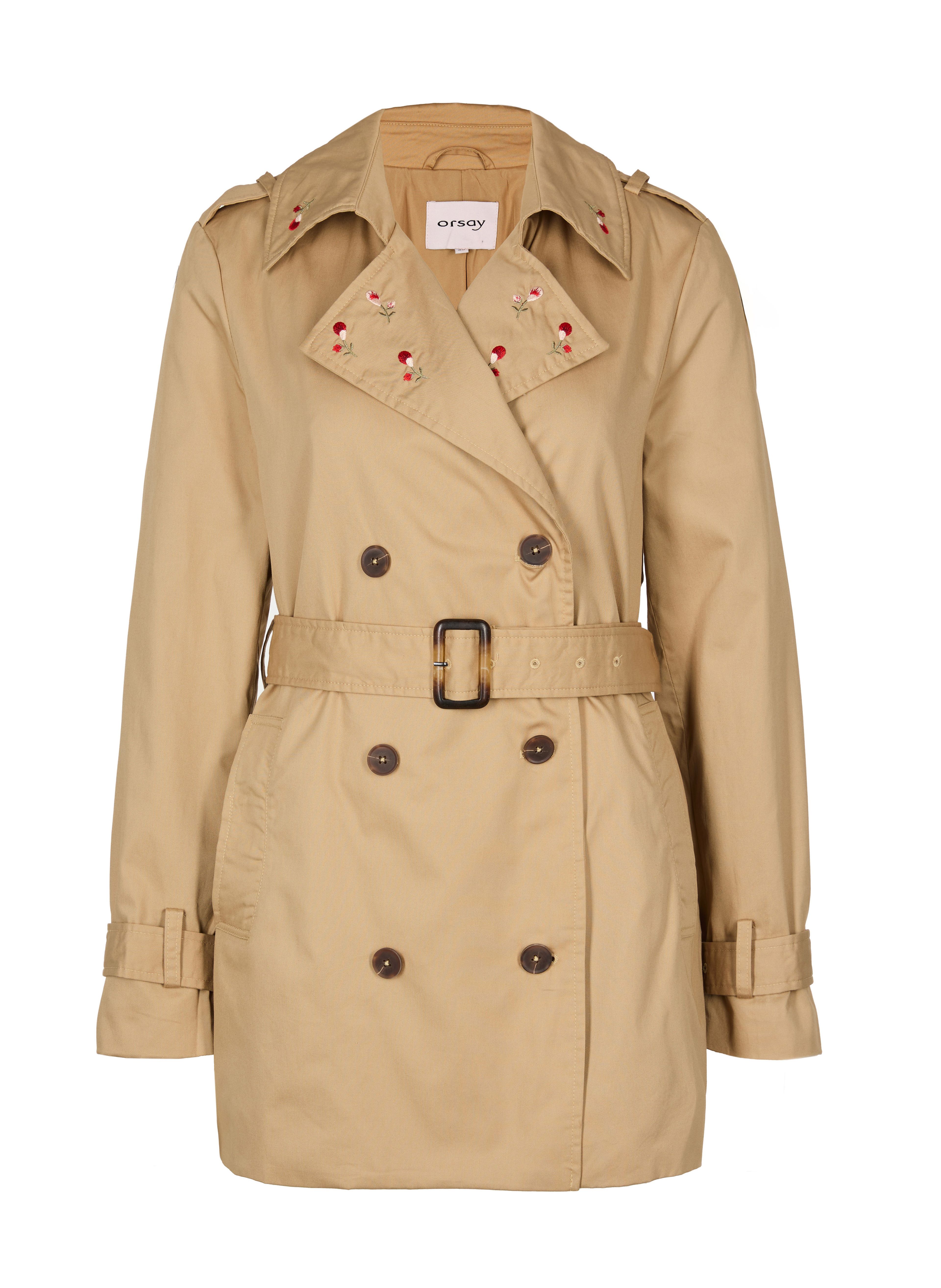 Brauner Damen-Trenchcoat ORSAY - 007