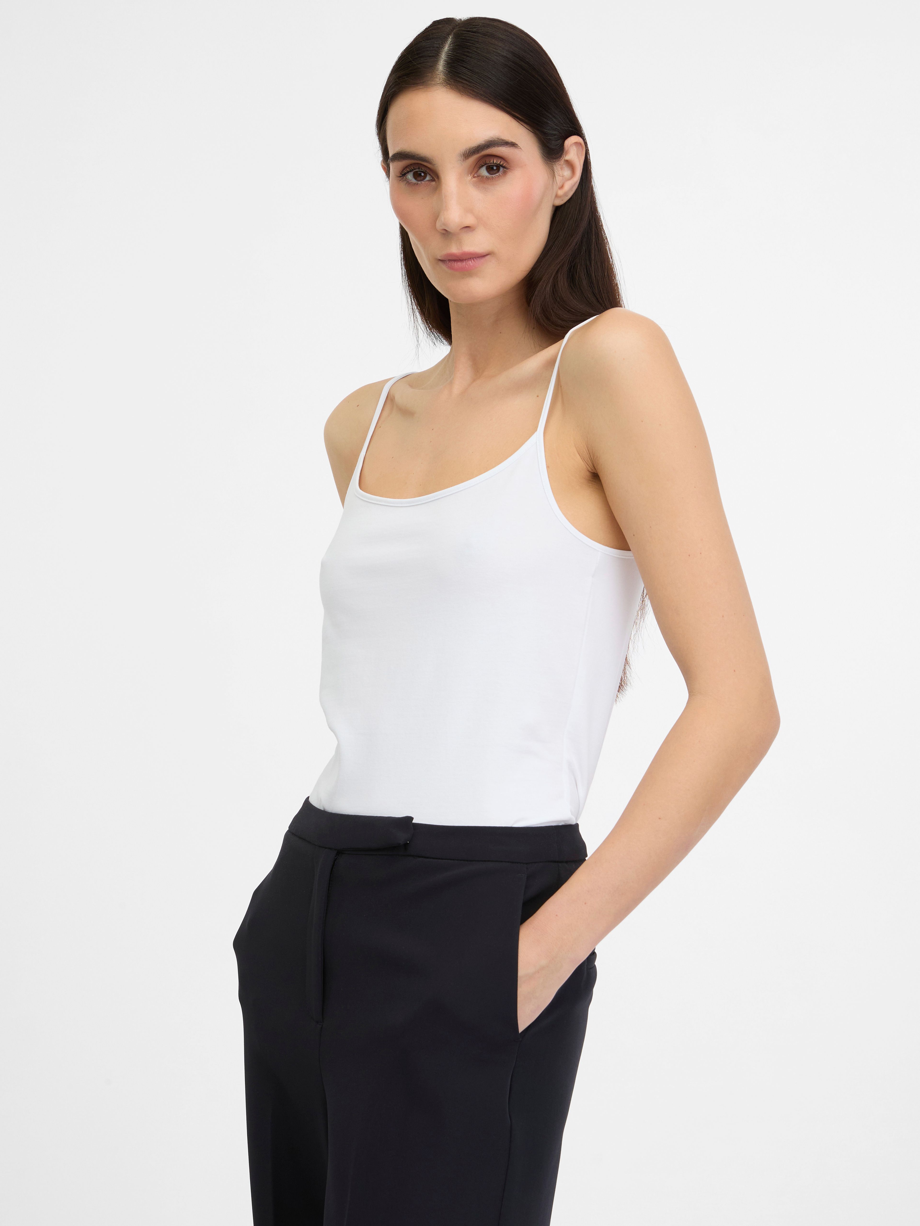 Weißes Damen-Tank-Top ORSAY