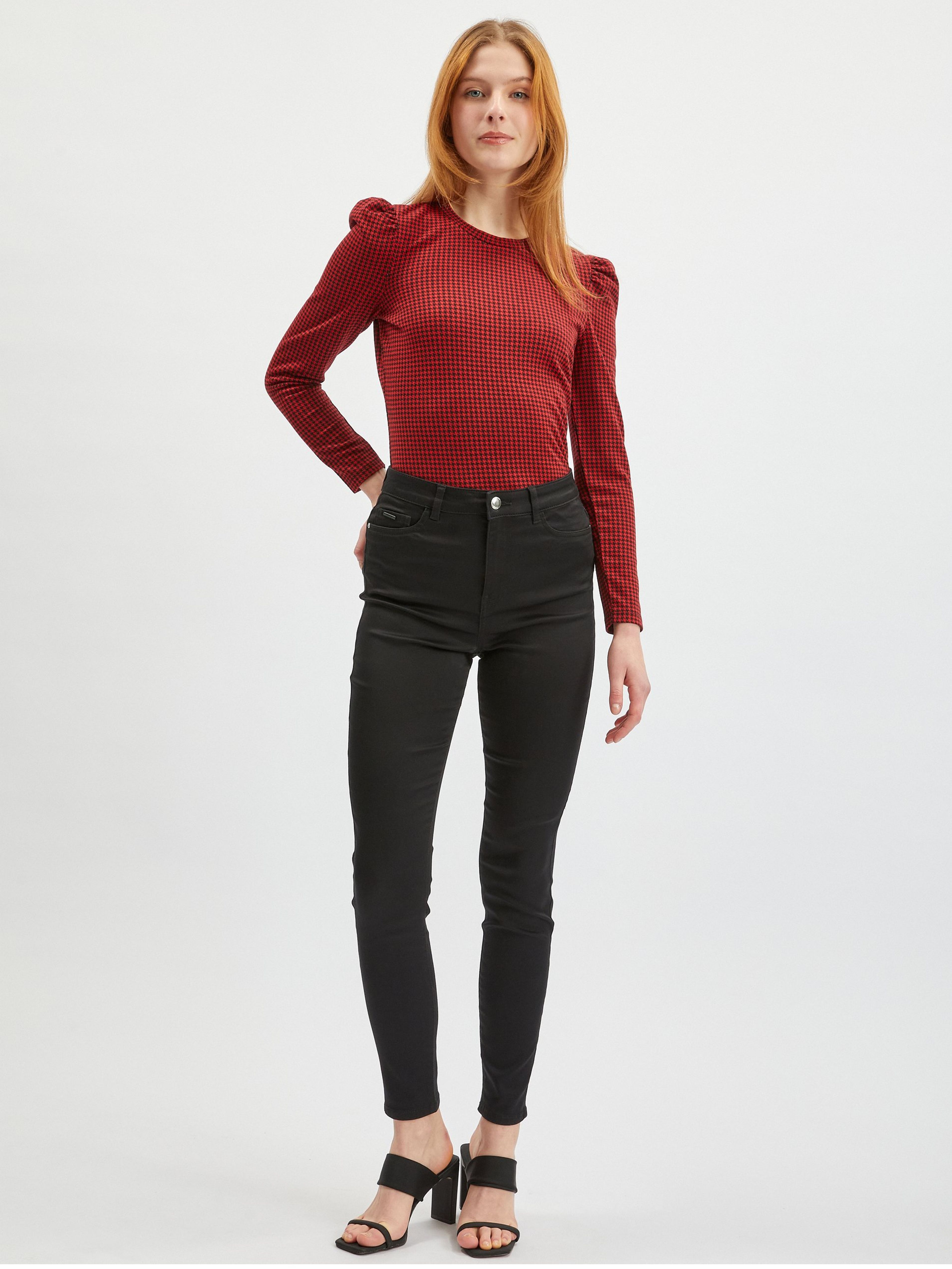 ORSAY fekete skinny fit női nadrág