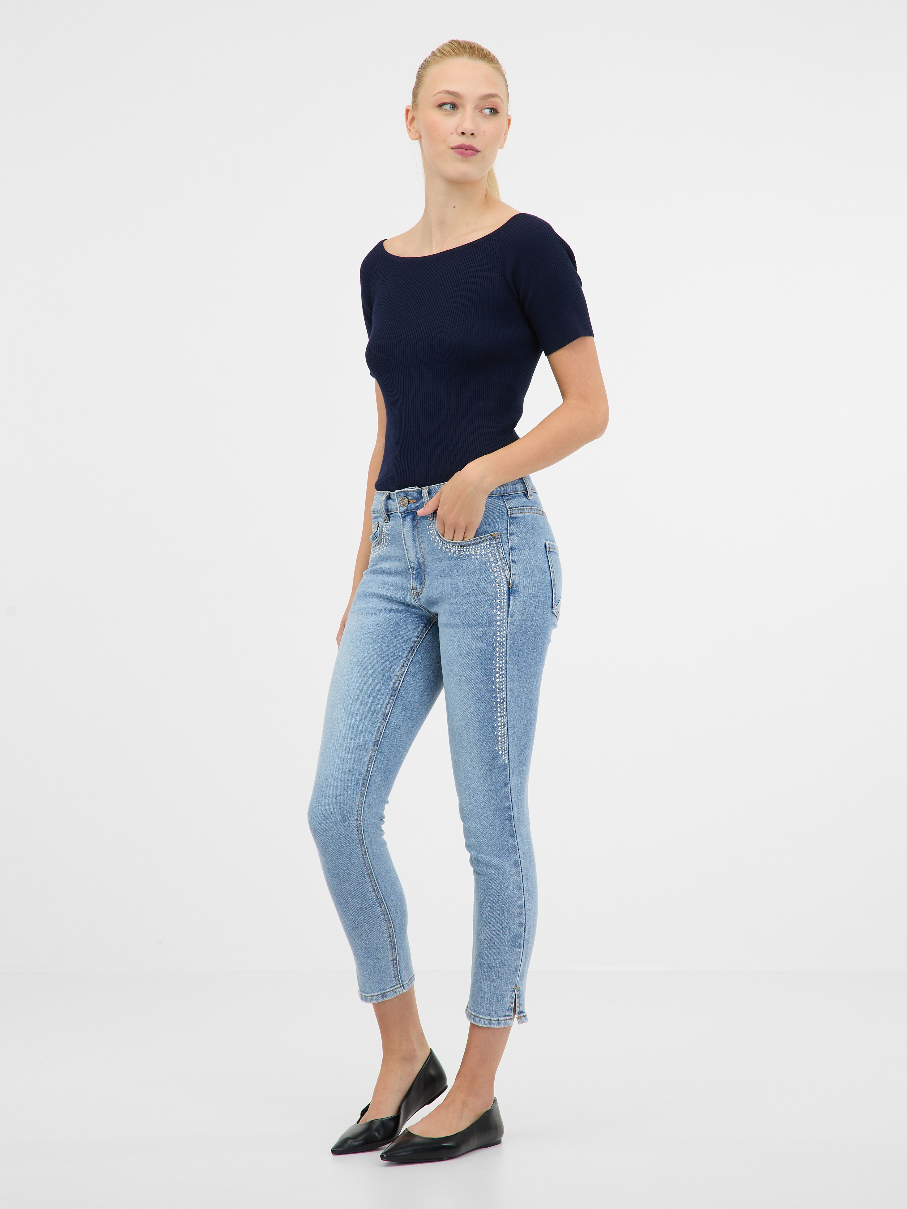 Hellblaue Damenjeans ORSAY