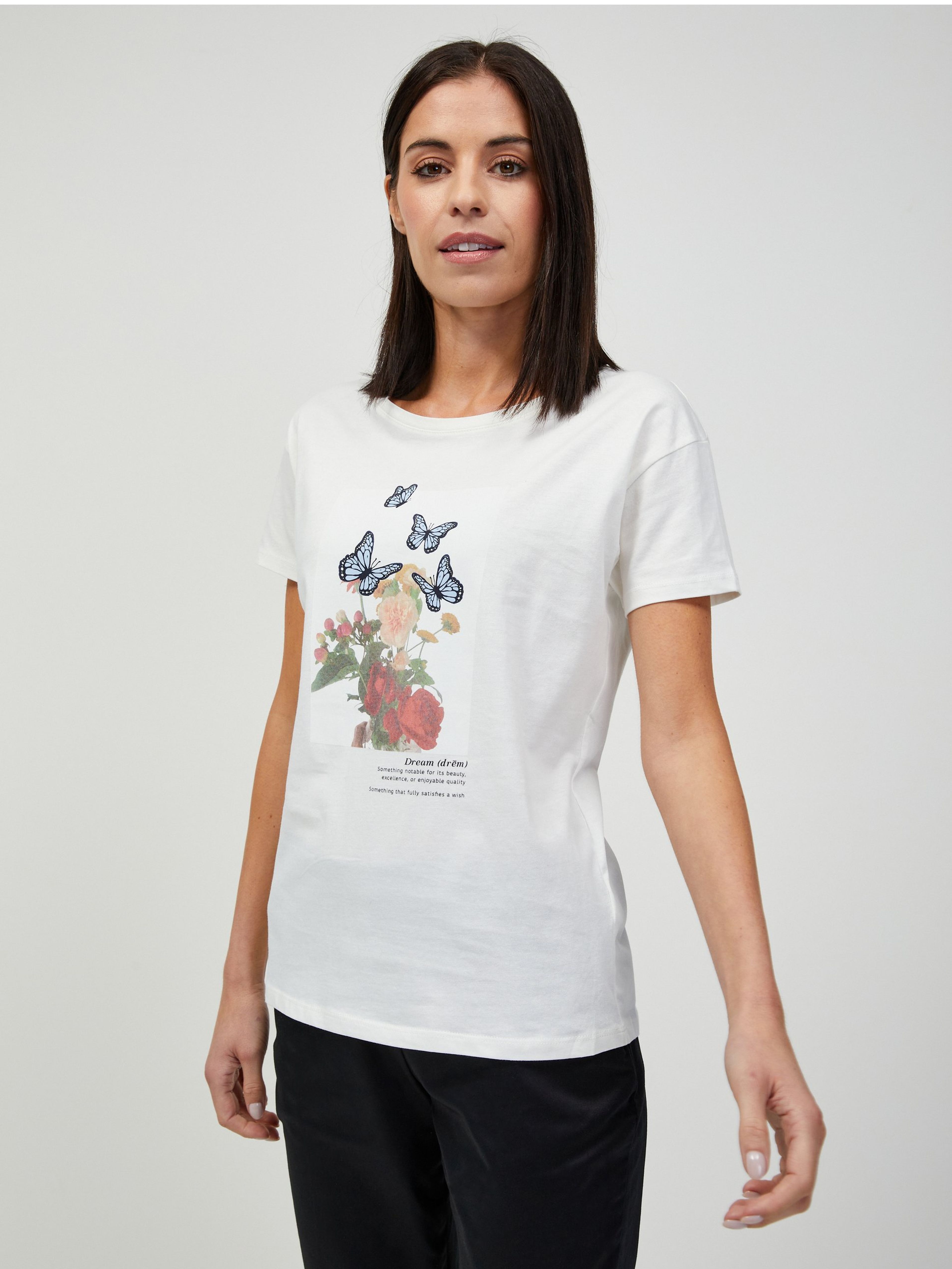 Tricou alb ORSAY