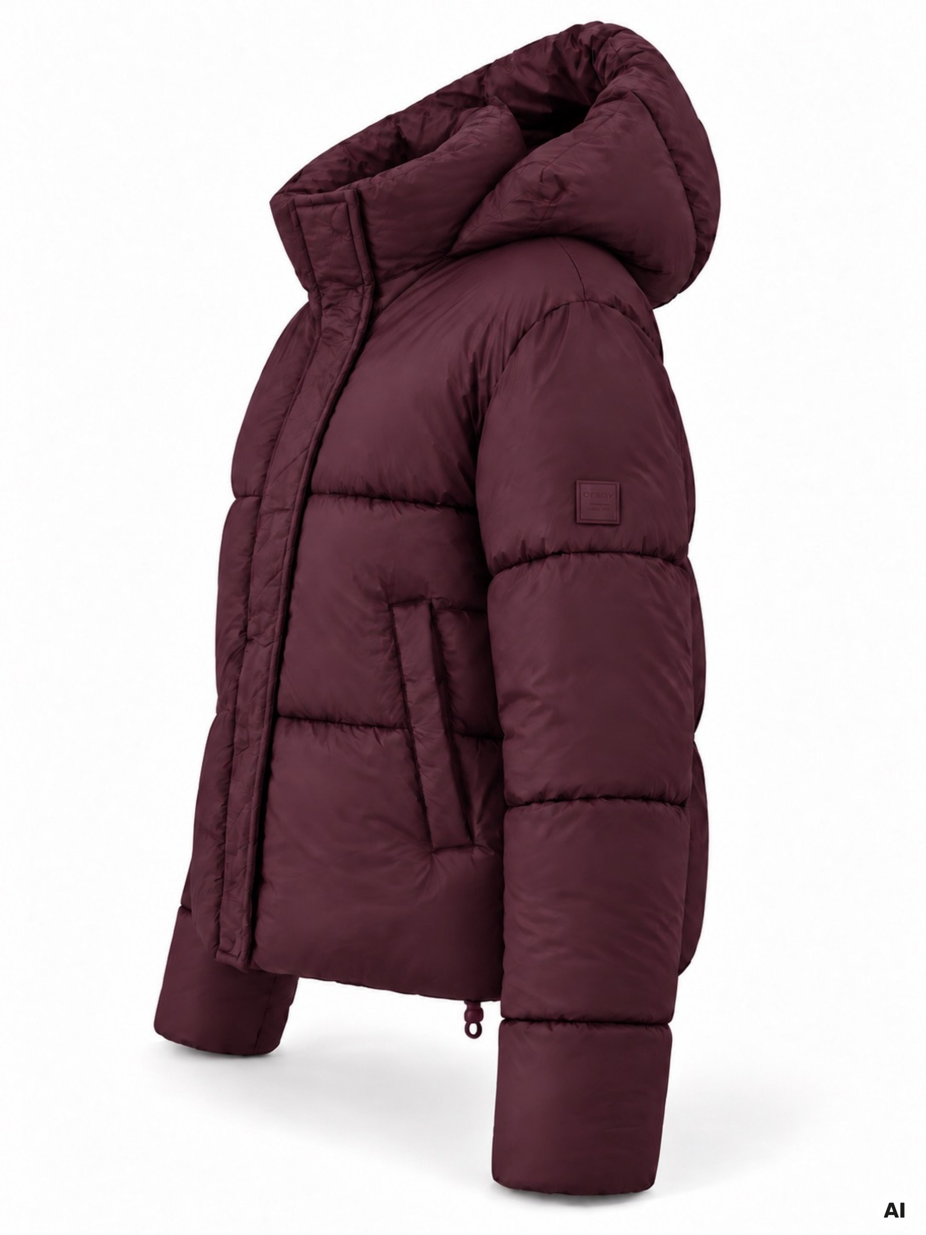 Bordeaux Damen-Winterjacke ORSAY - 005