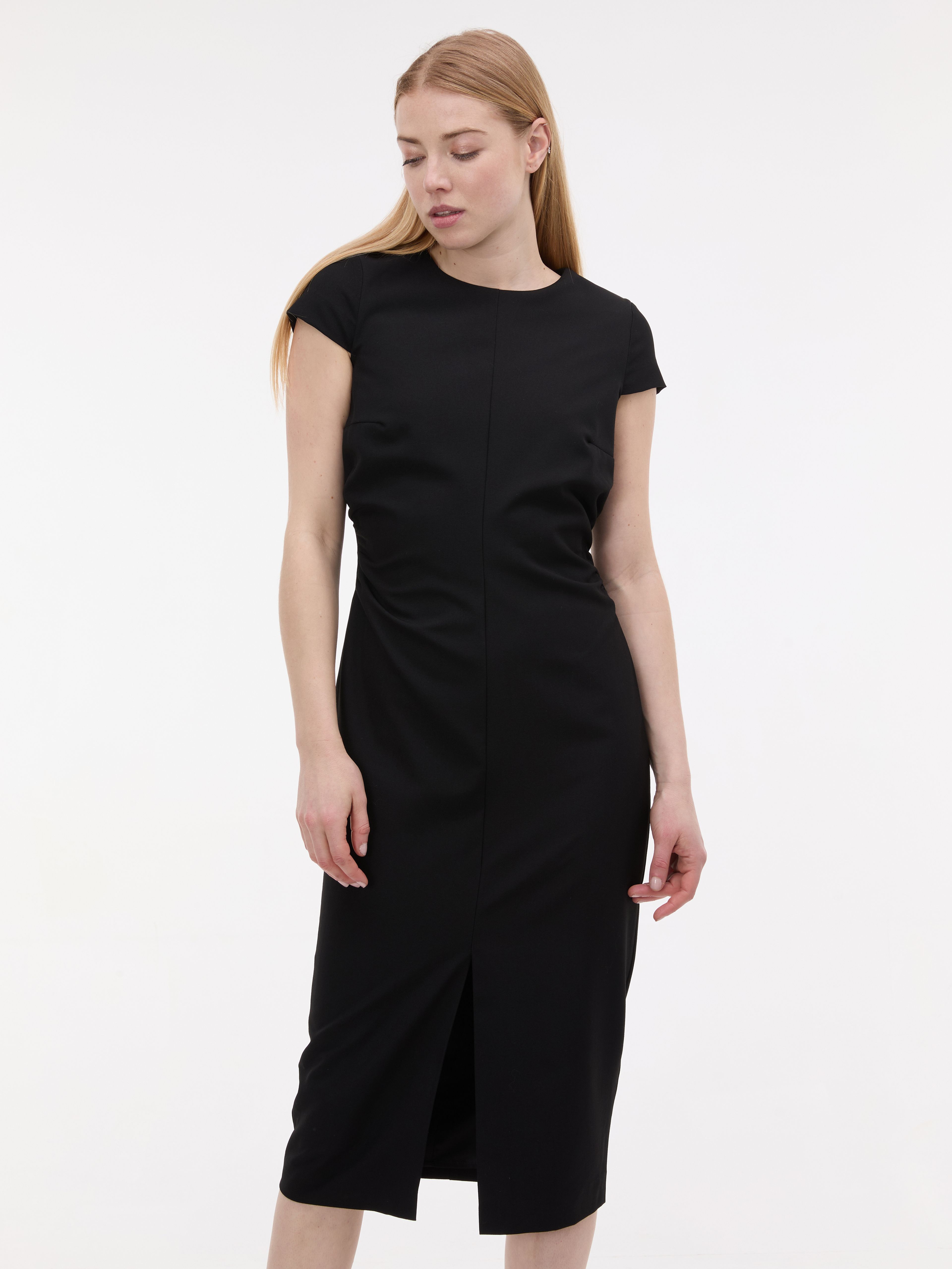 Czarna damska sukienka ołówkowa ORSAY