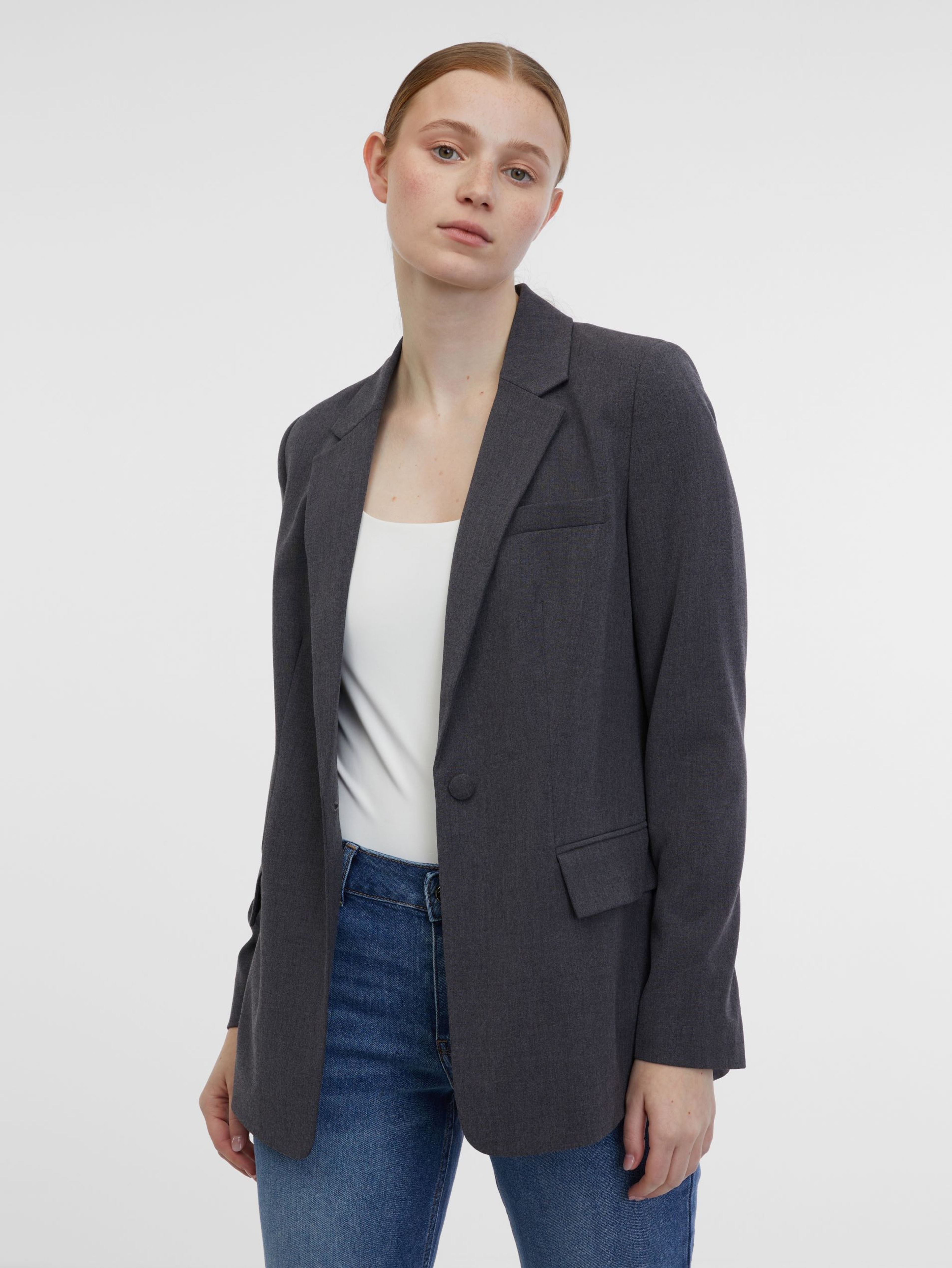 Dunkelgrauer Damenblazer ORSAY