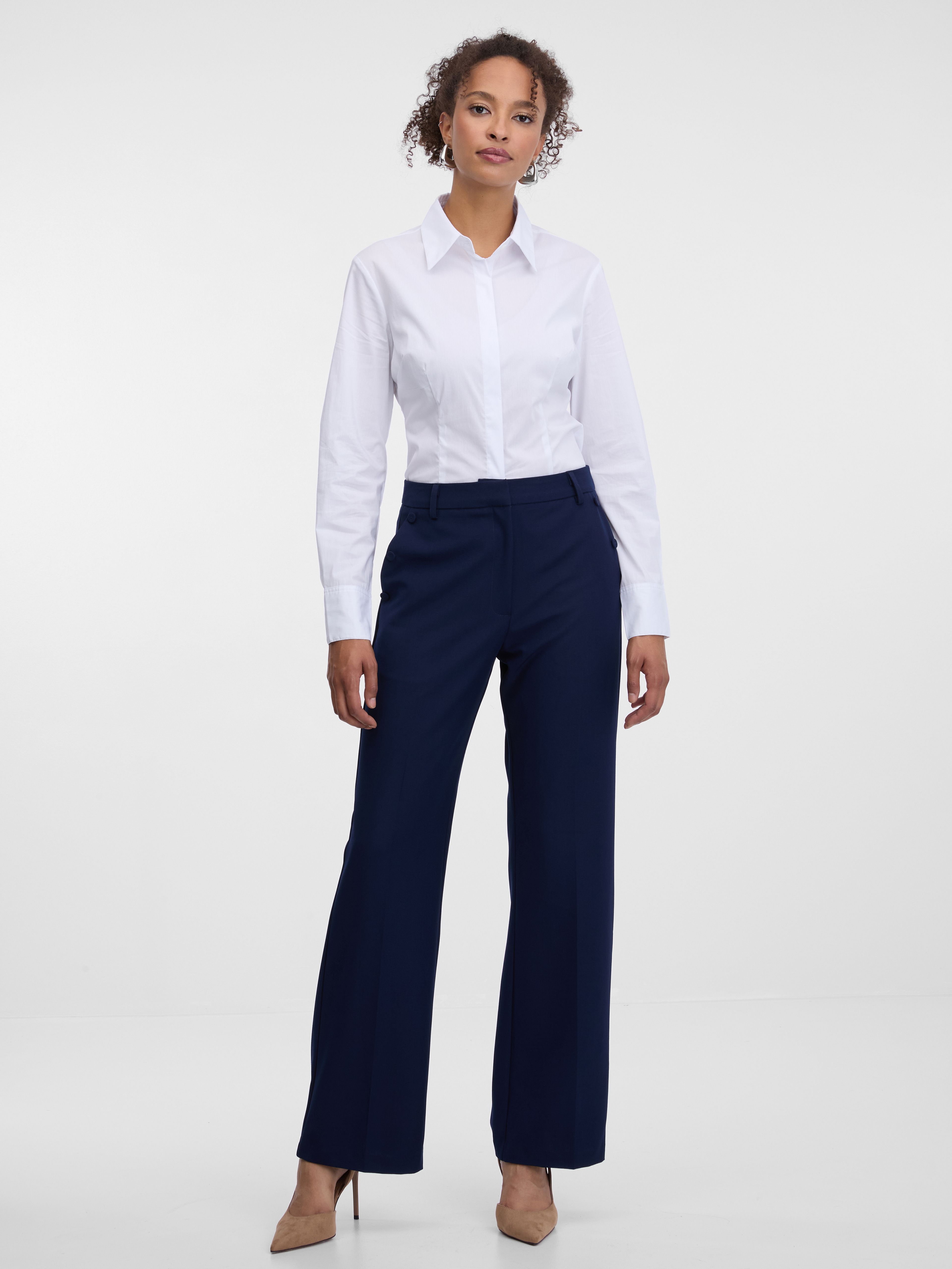 Dunkelblaue Damenhose ORSAY