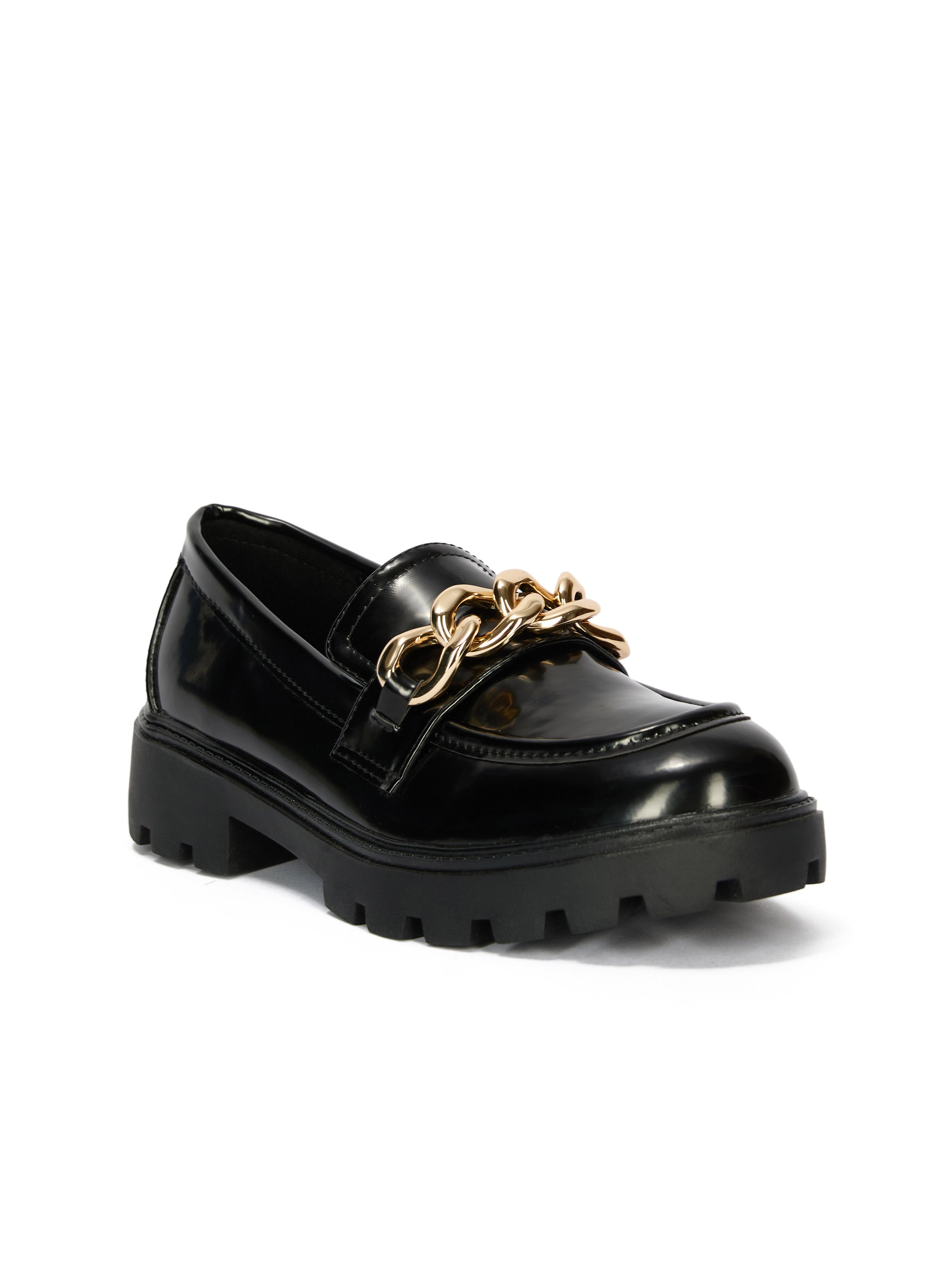 Schwarze Damen-Mokassins ORSAY ONDINE - 001