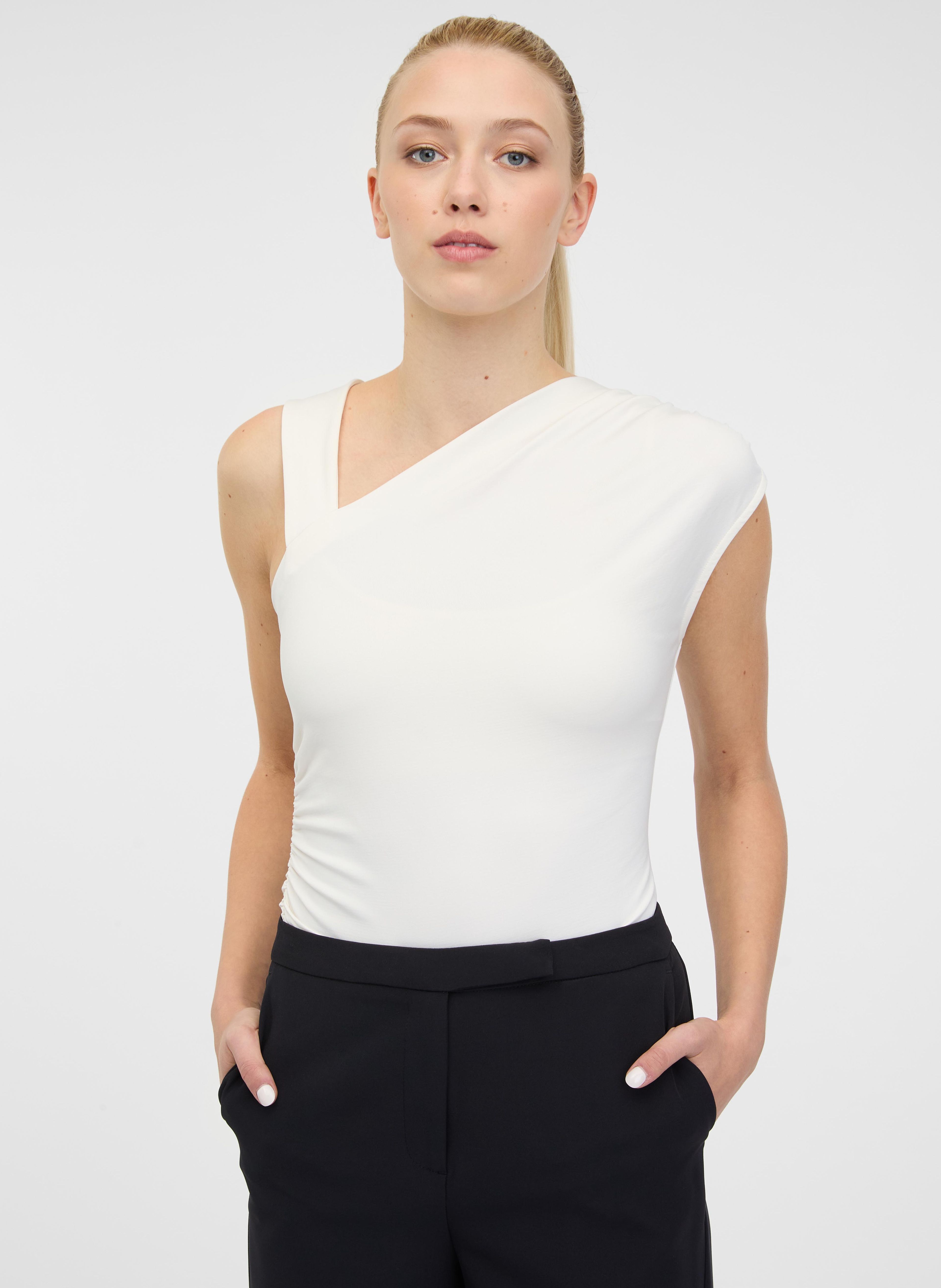 Cremefarbenes Damen-Top ORSAY - 002
