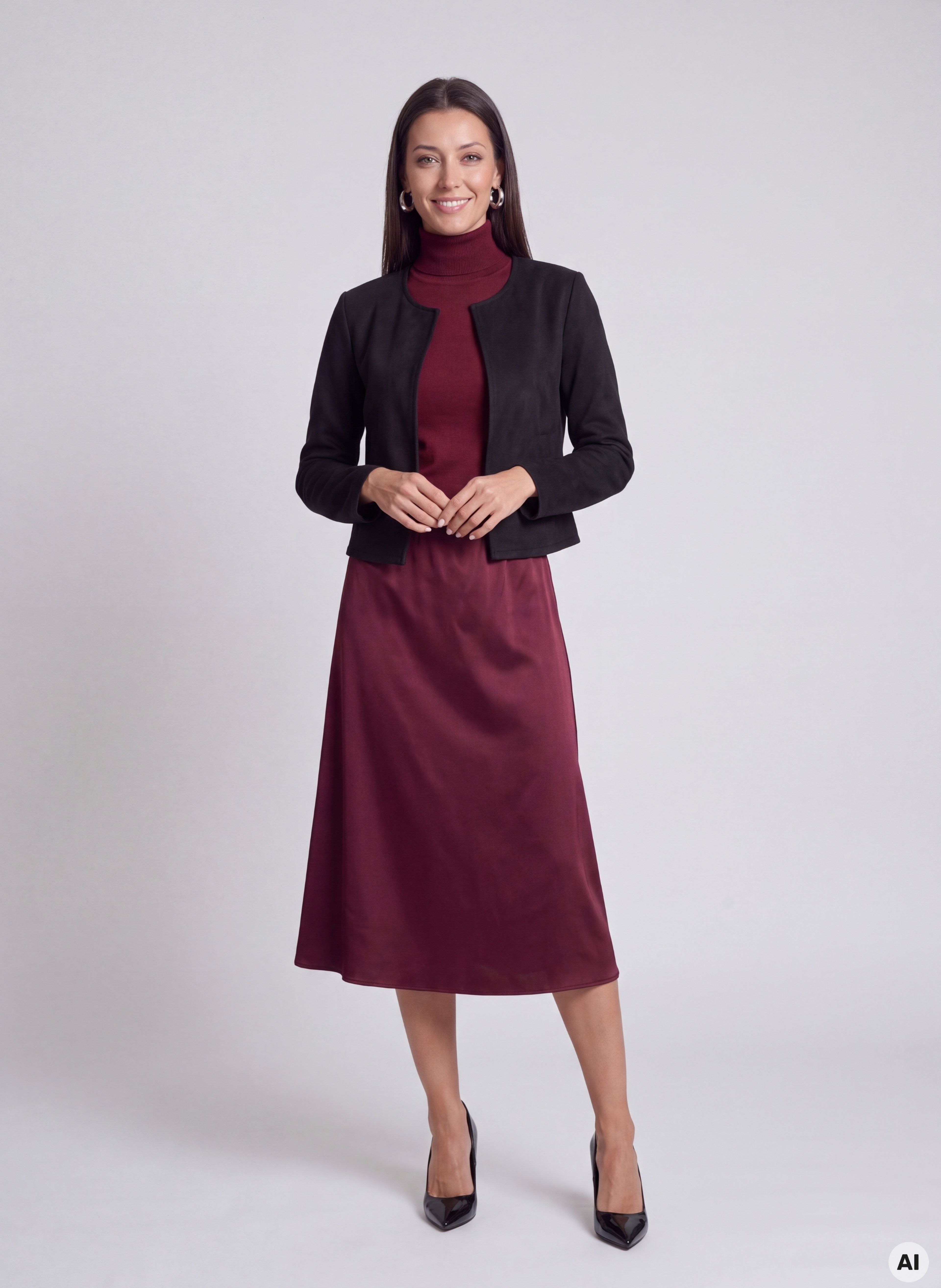 Schwarzer Damen-Bolero mit Rundhalsausschnitt ORSAY - 002