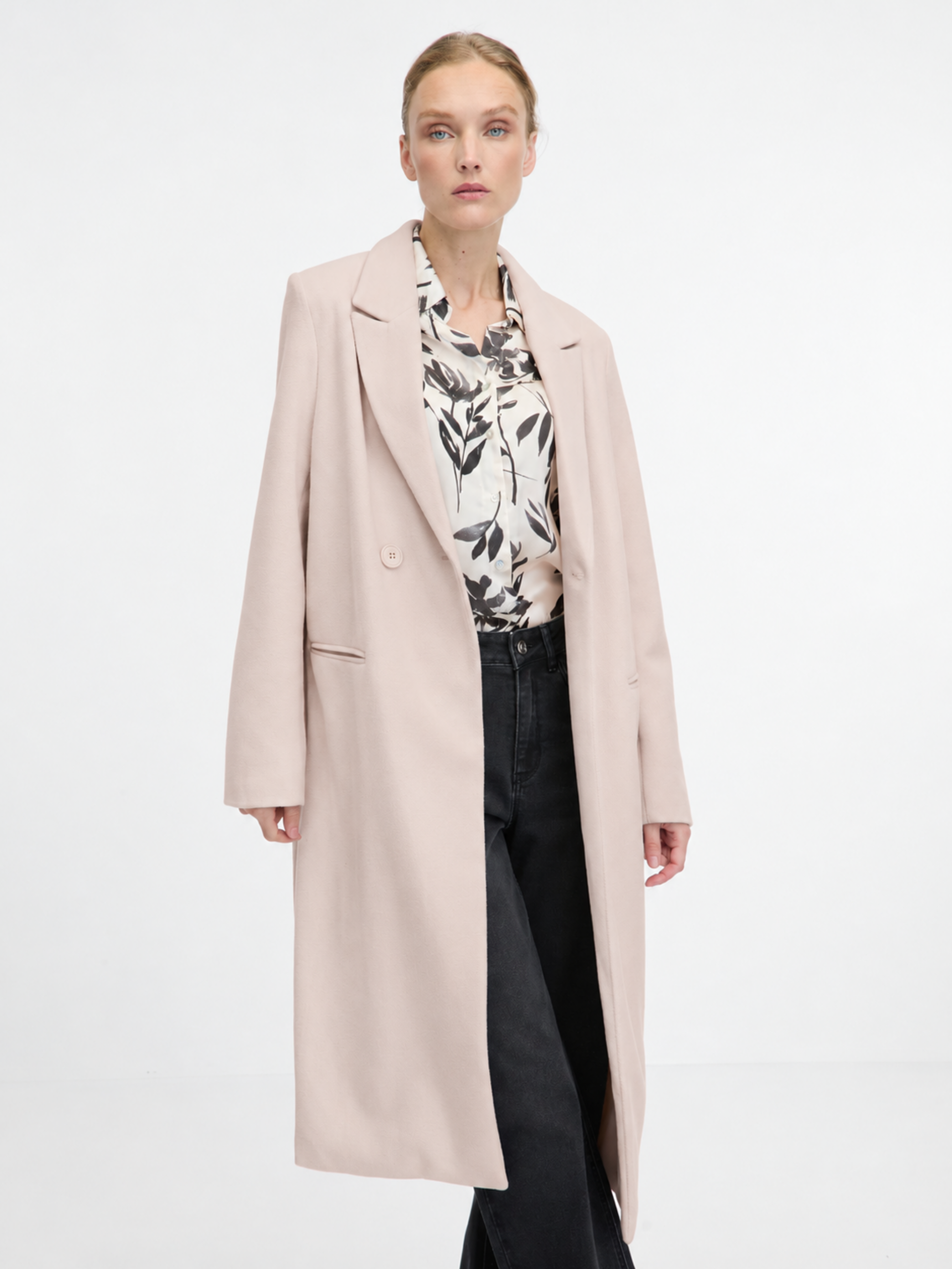 Hellrosa Damenmantel ORSAY - 001