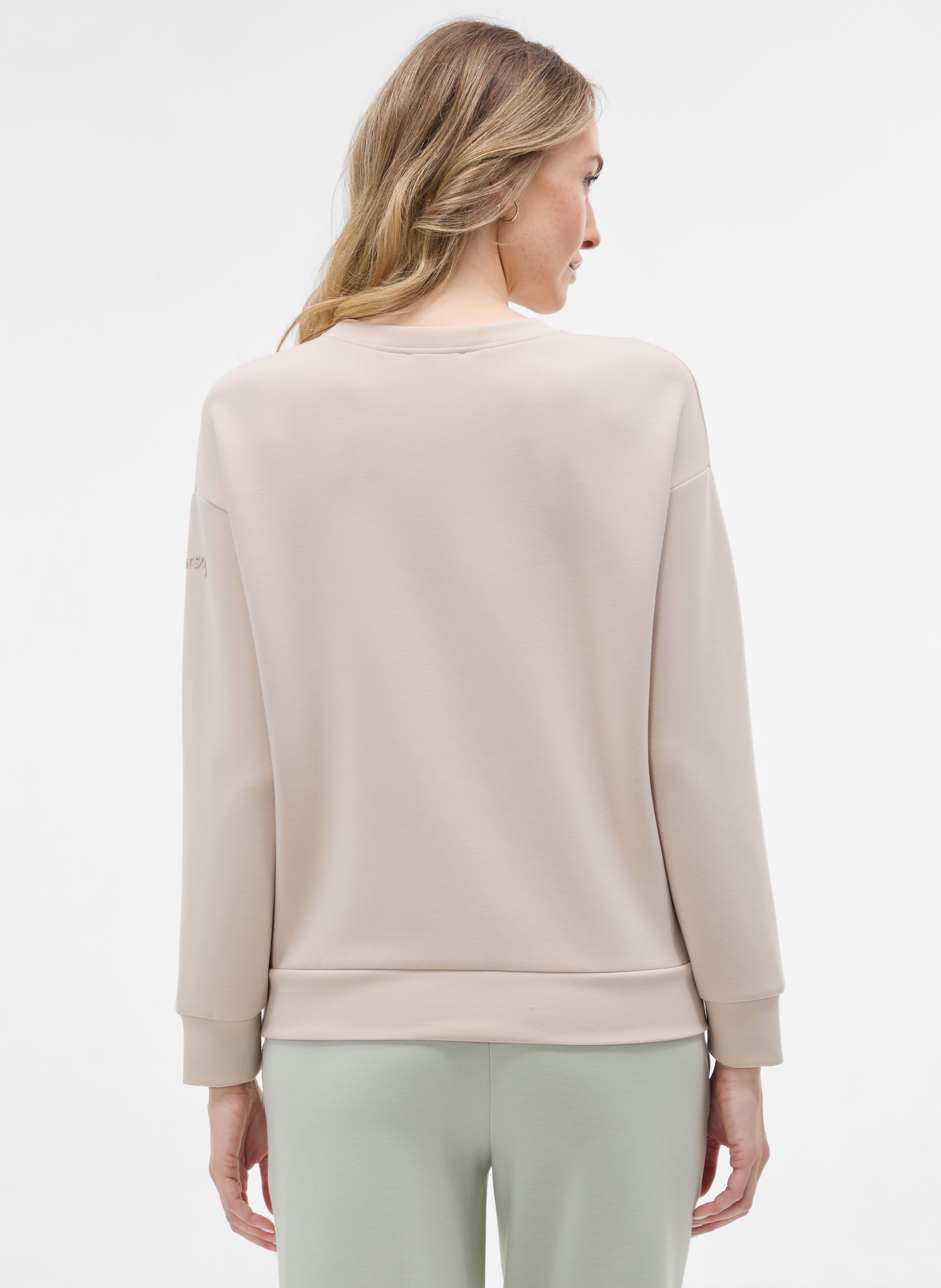 Beiges Damen-Sweatshirt ORSAY - 005