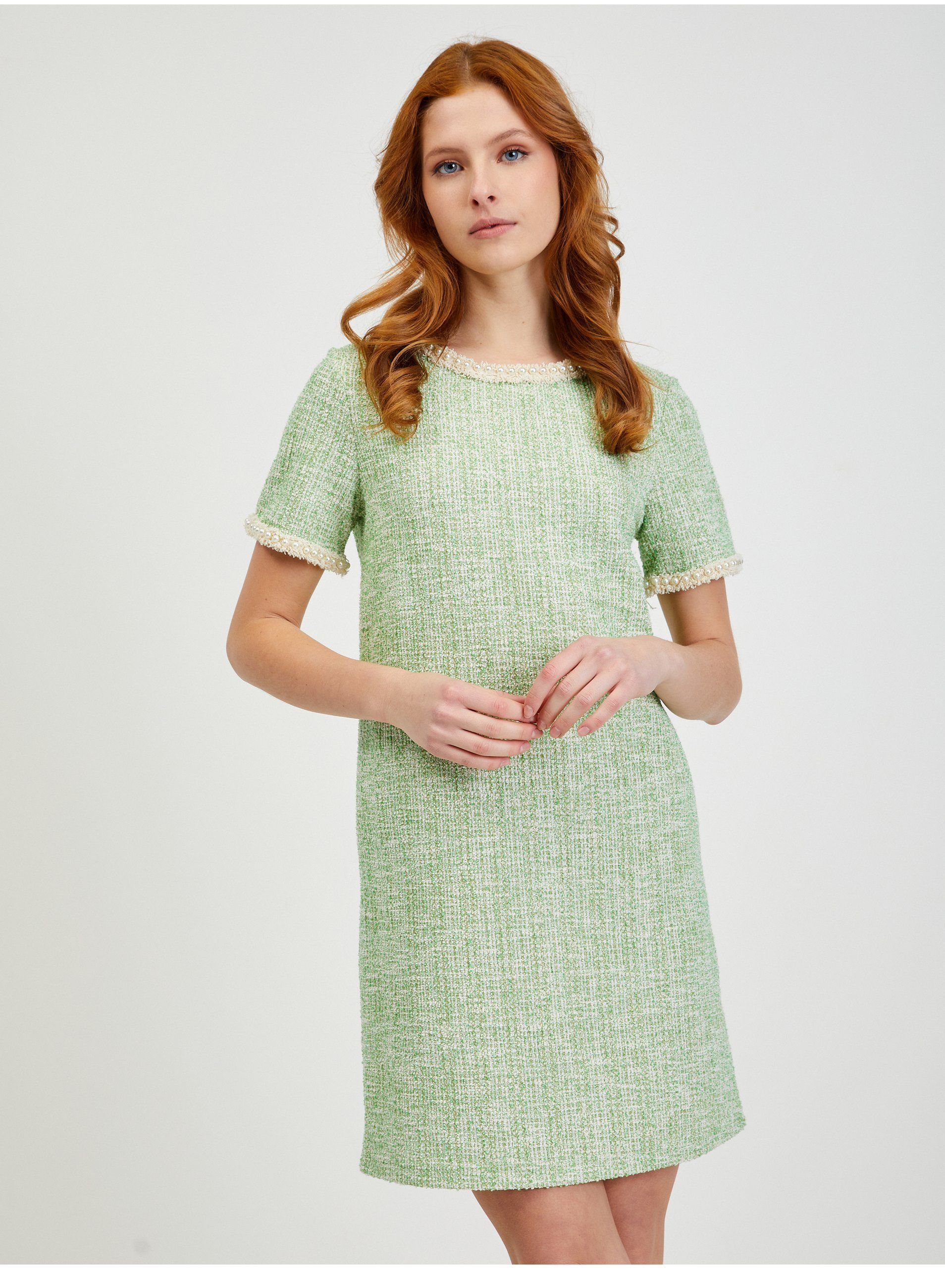 ORSAY Gonna Verde In Ecopelle - Taglio Skinny Fit, Vita Media, Chiusura In Gomma