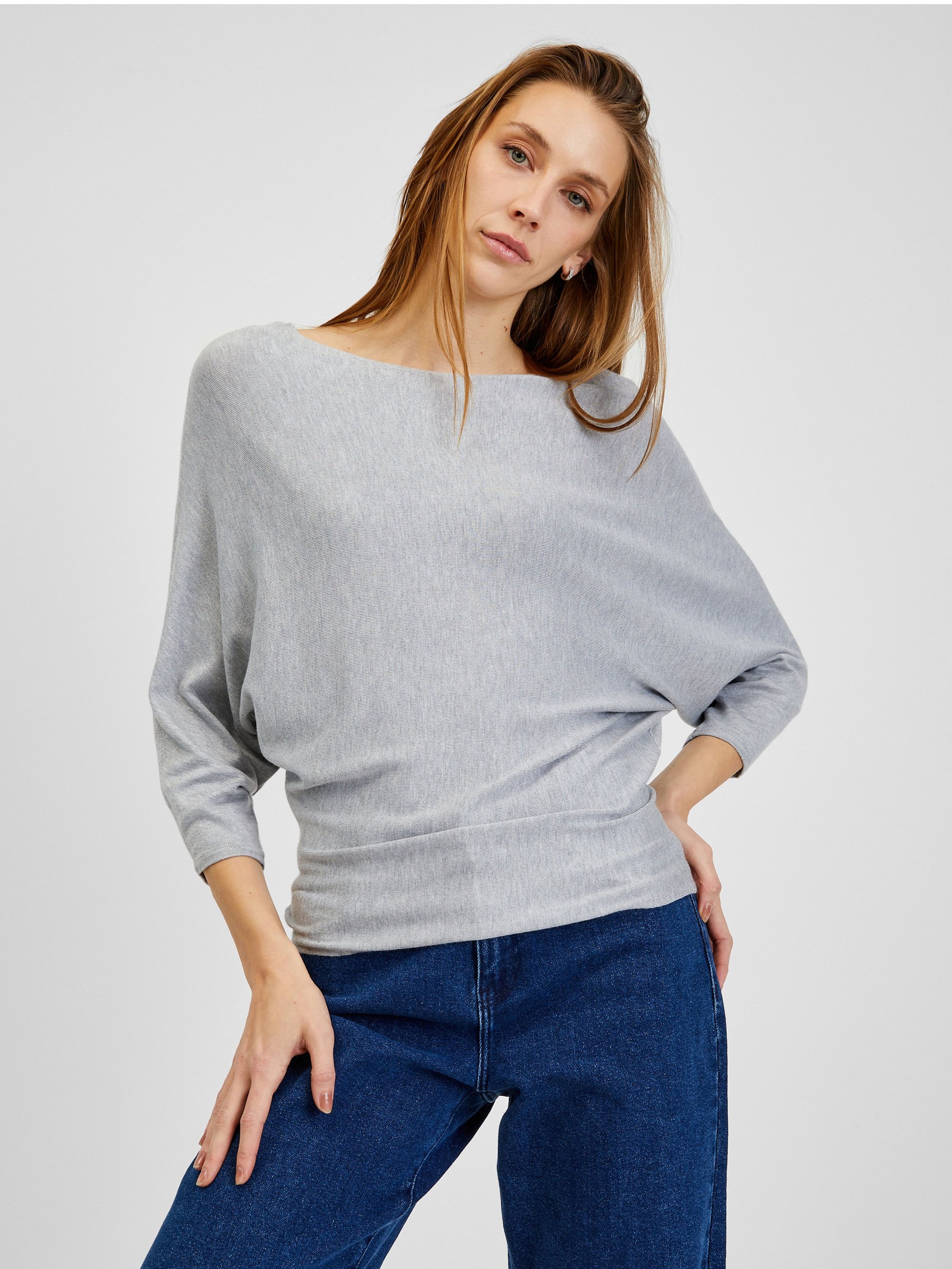 Hellgrauer ORSAY-Pullover für Damen