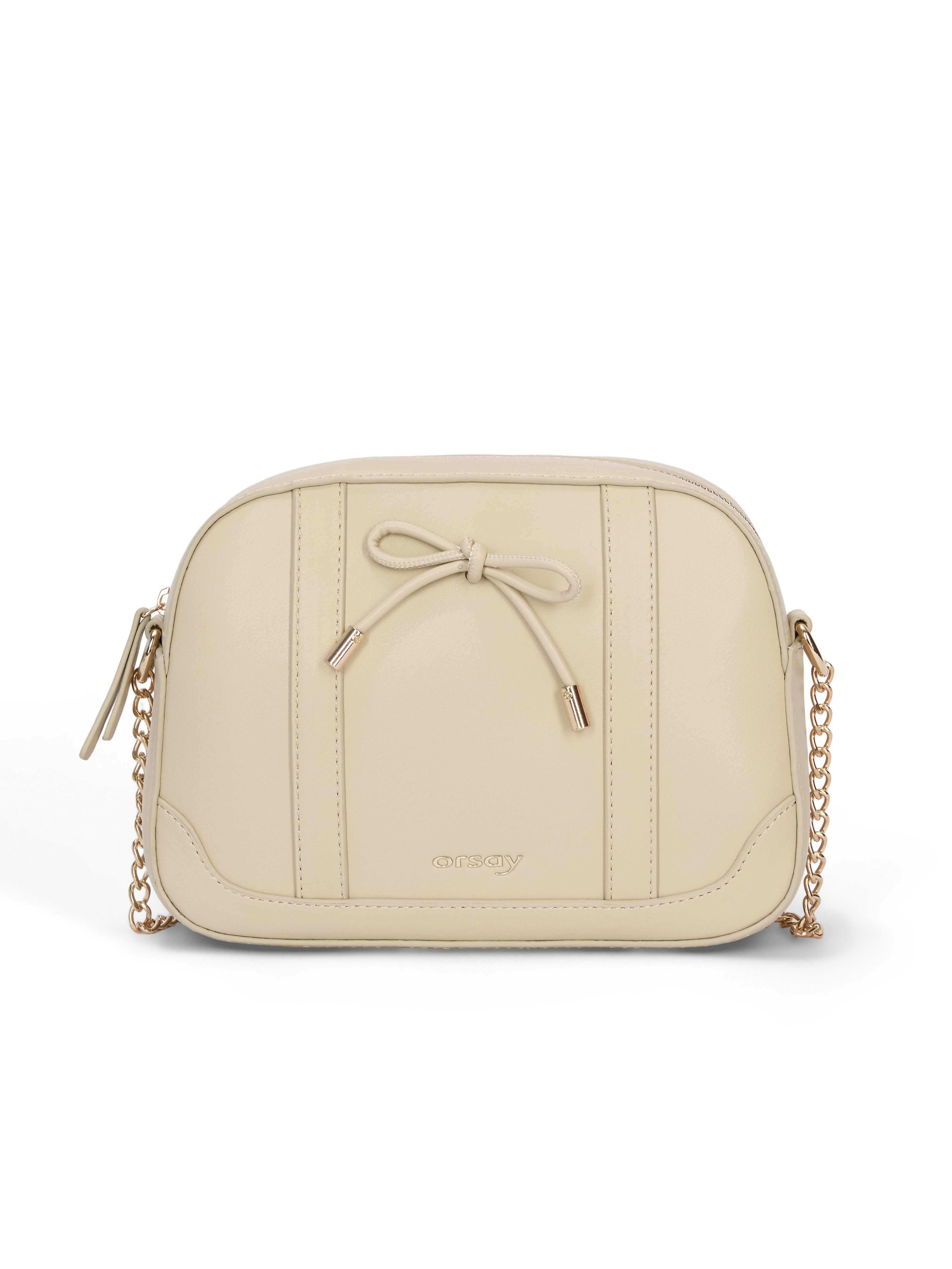 Krem ženska crossbody torbica s pentljo ORSAY EVREN - 001