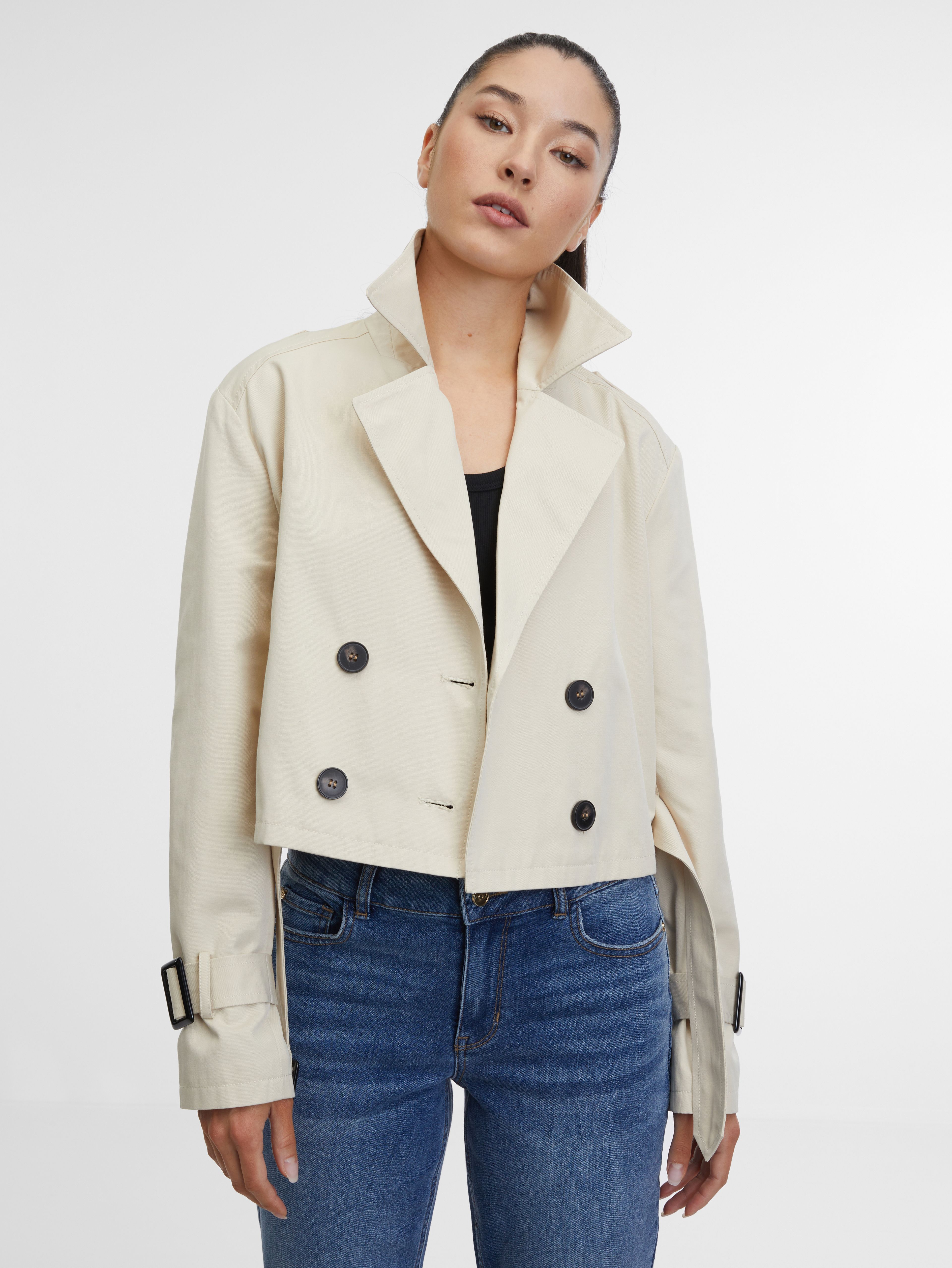 Beige leichte Damenjacke ORSAY