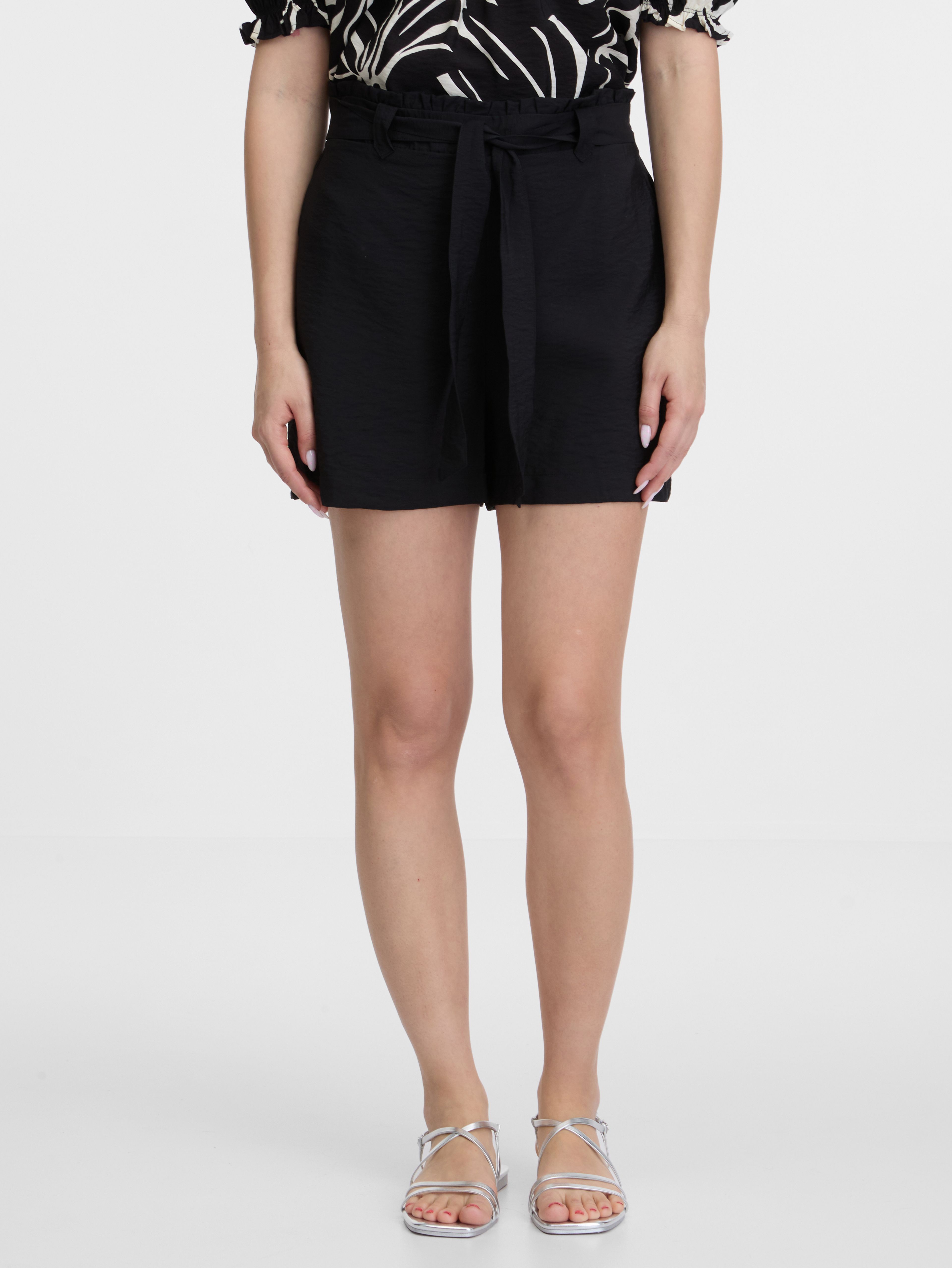 Schwarze Damen-Shorts ORSAY