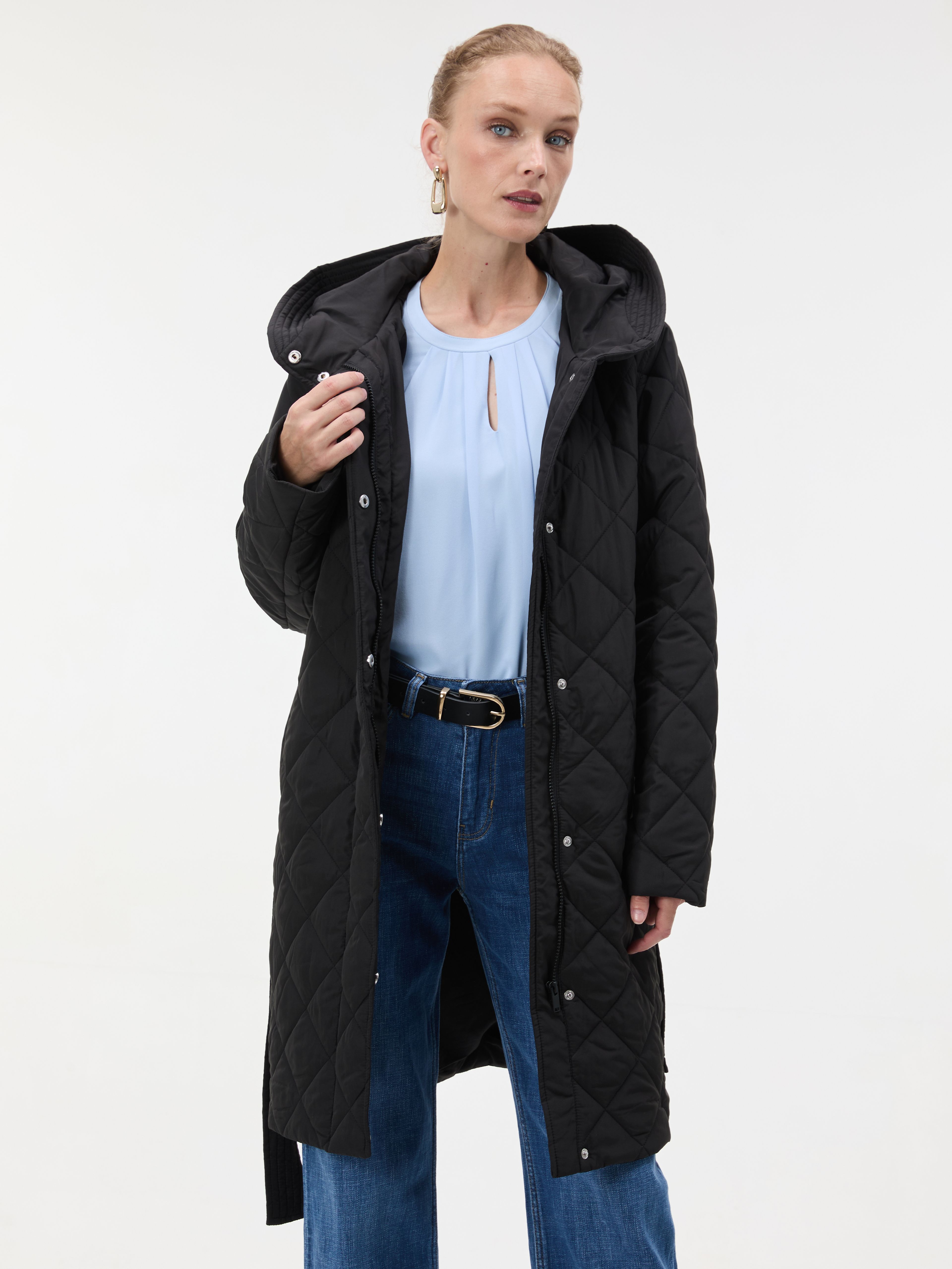 Palton pentru femei negru ORSAY - 001
