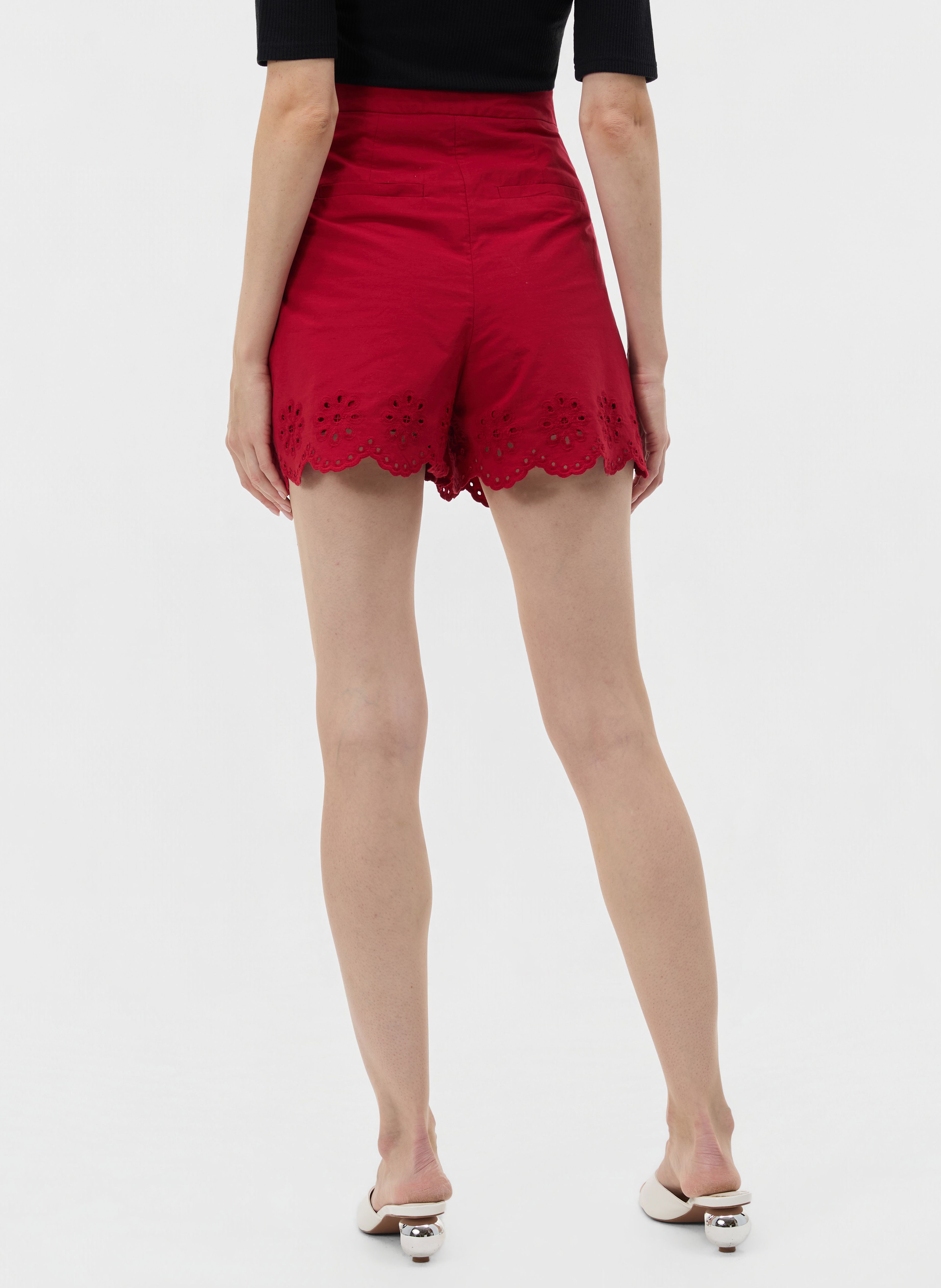 Rote Damenshorts ORSAY - 003