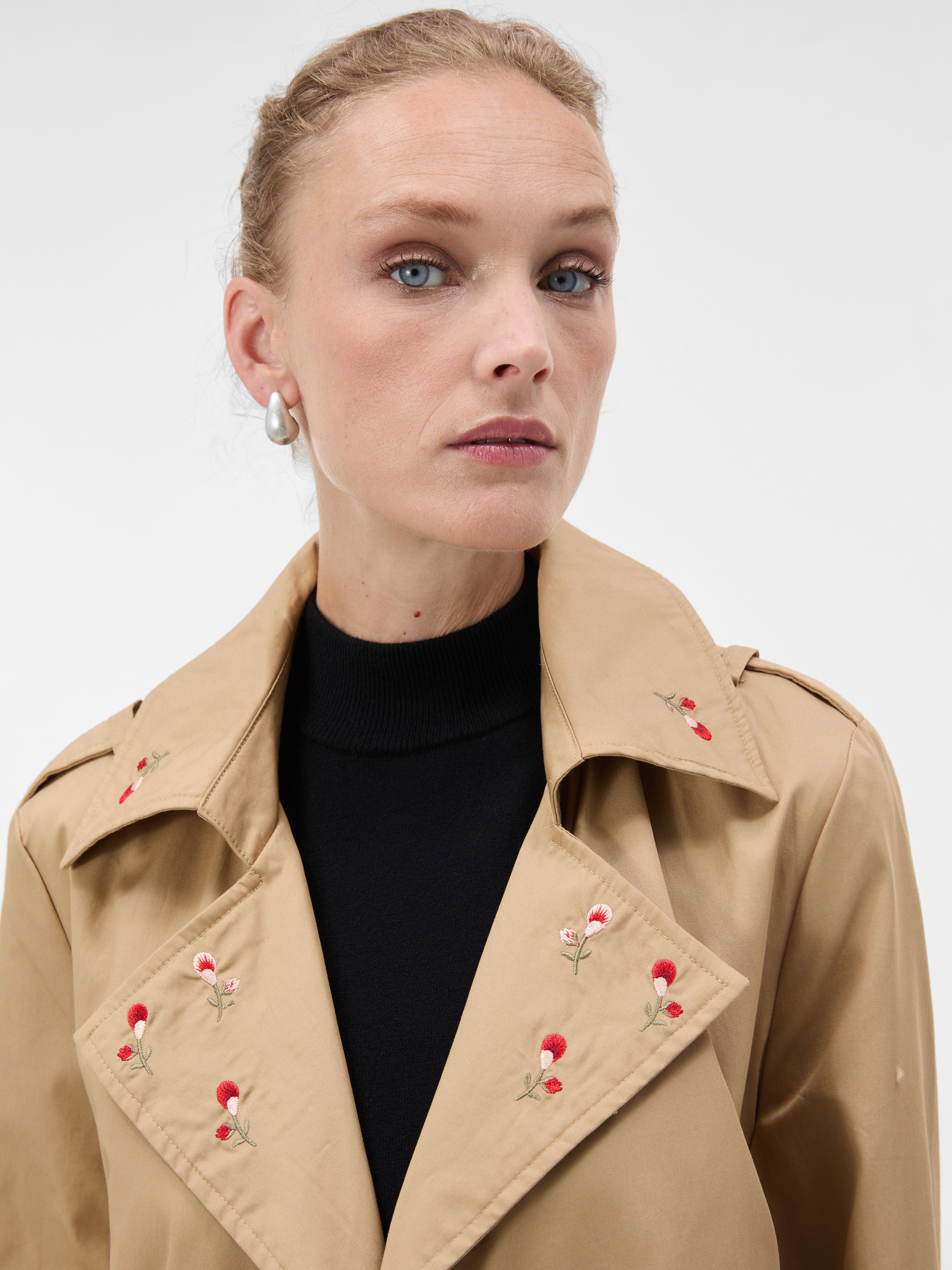 Brauner Damen-Trenchcoat ORSAY - 006