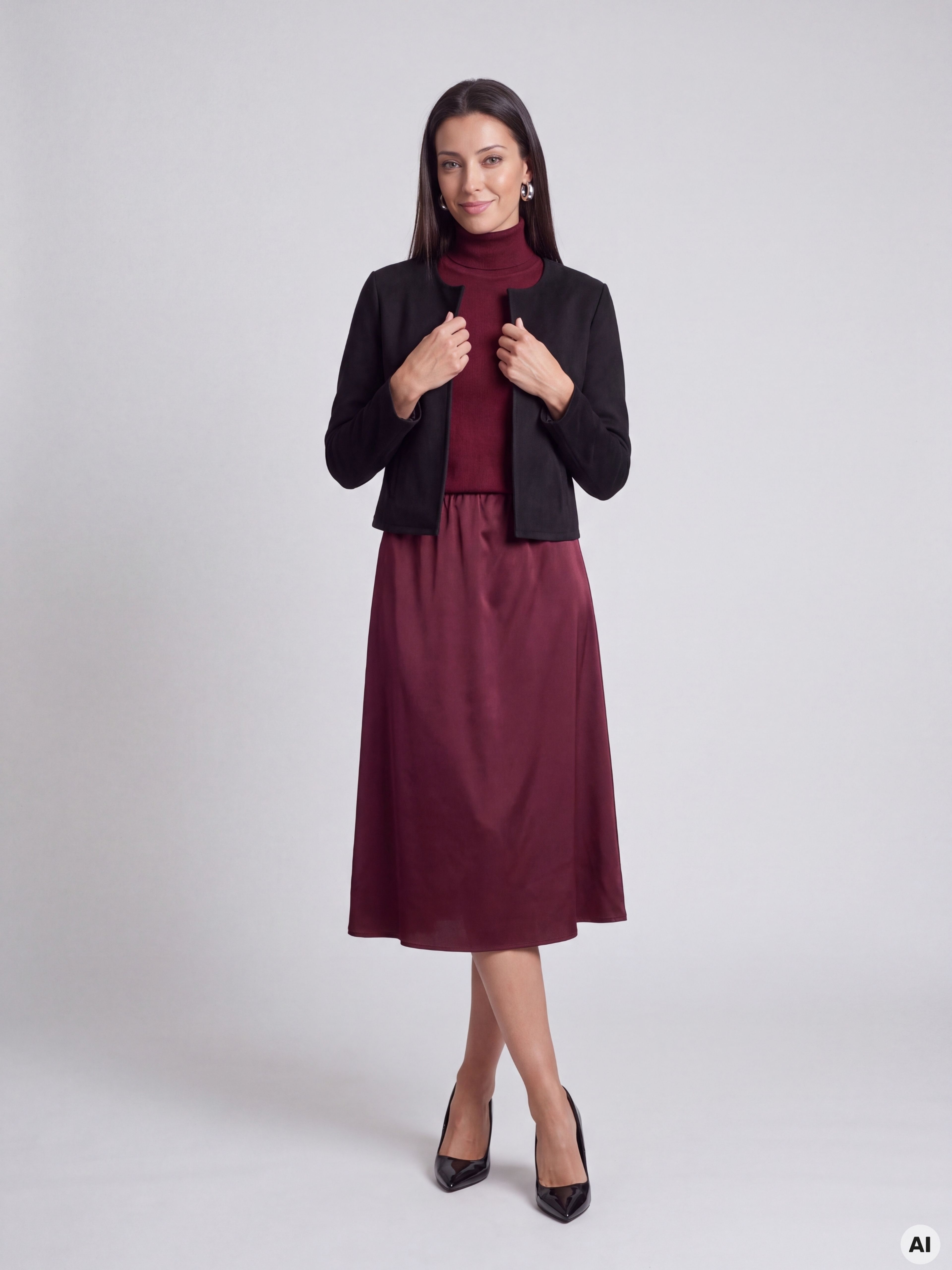 Schwarzer Damen-Bolero mit Rundhalsausschnitt ORSAY - 003