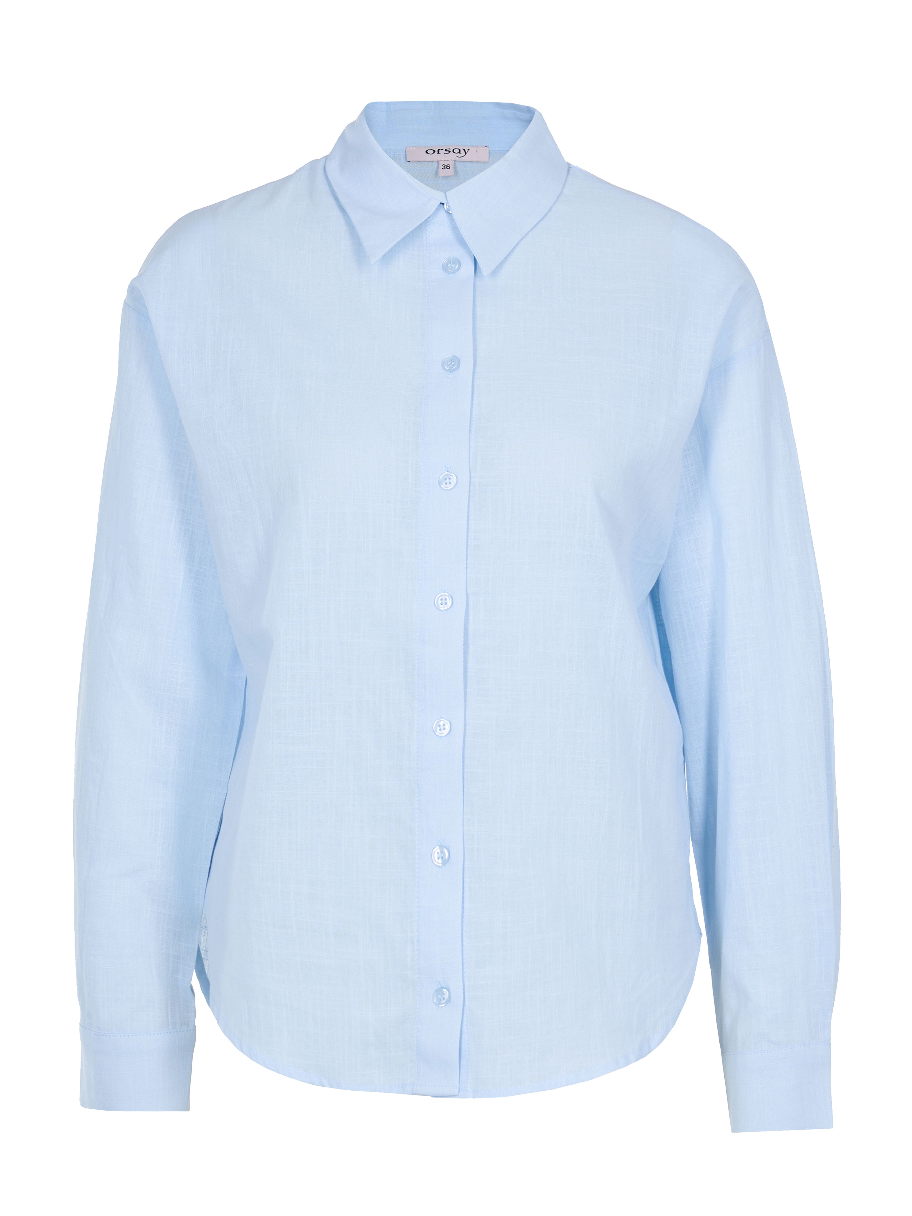 Hellblaue Damenbluse ORSAY - 005