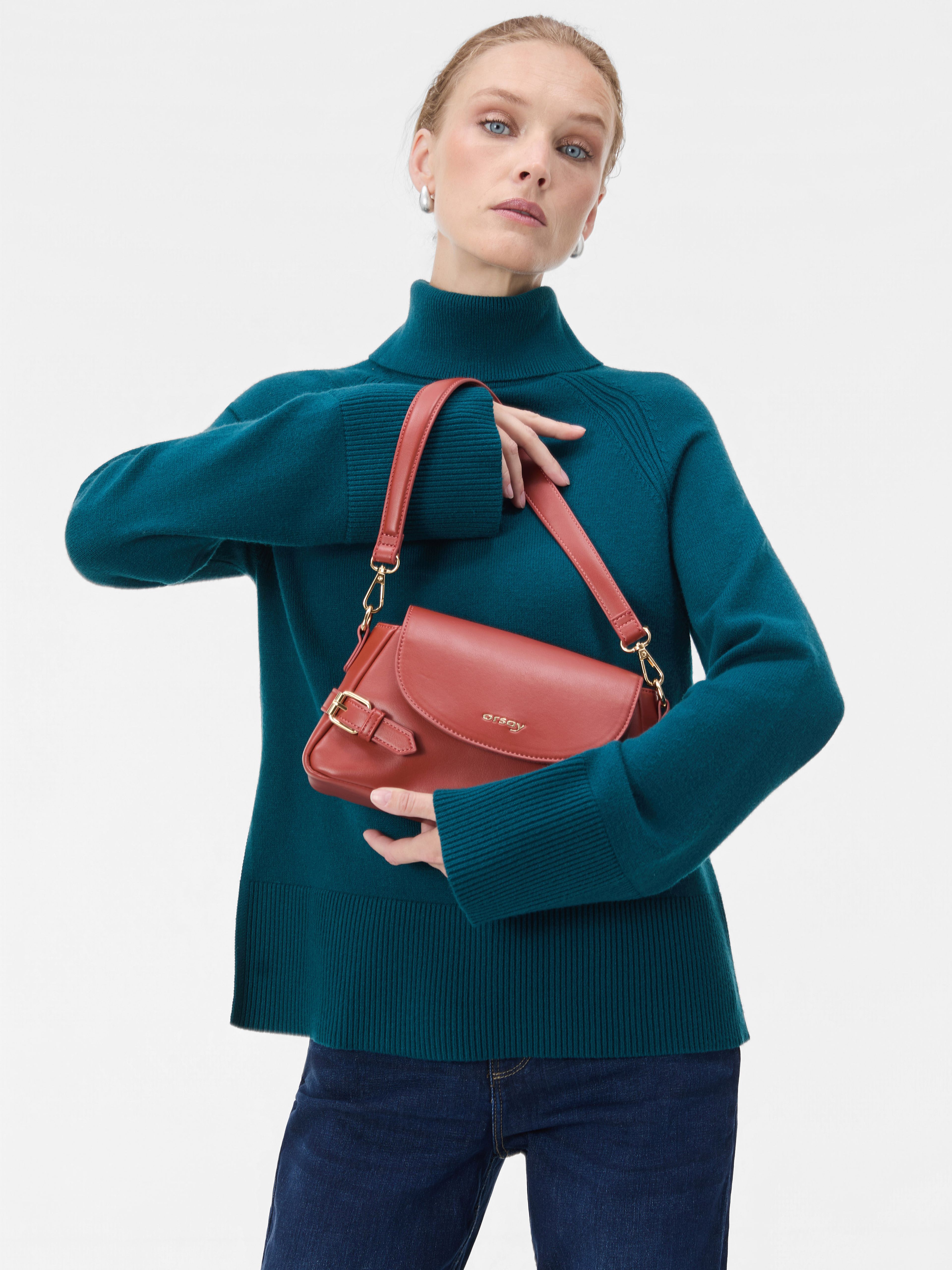 Opečnata ženska crossbody torbica ORSAY KESSAN - 005