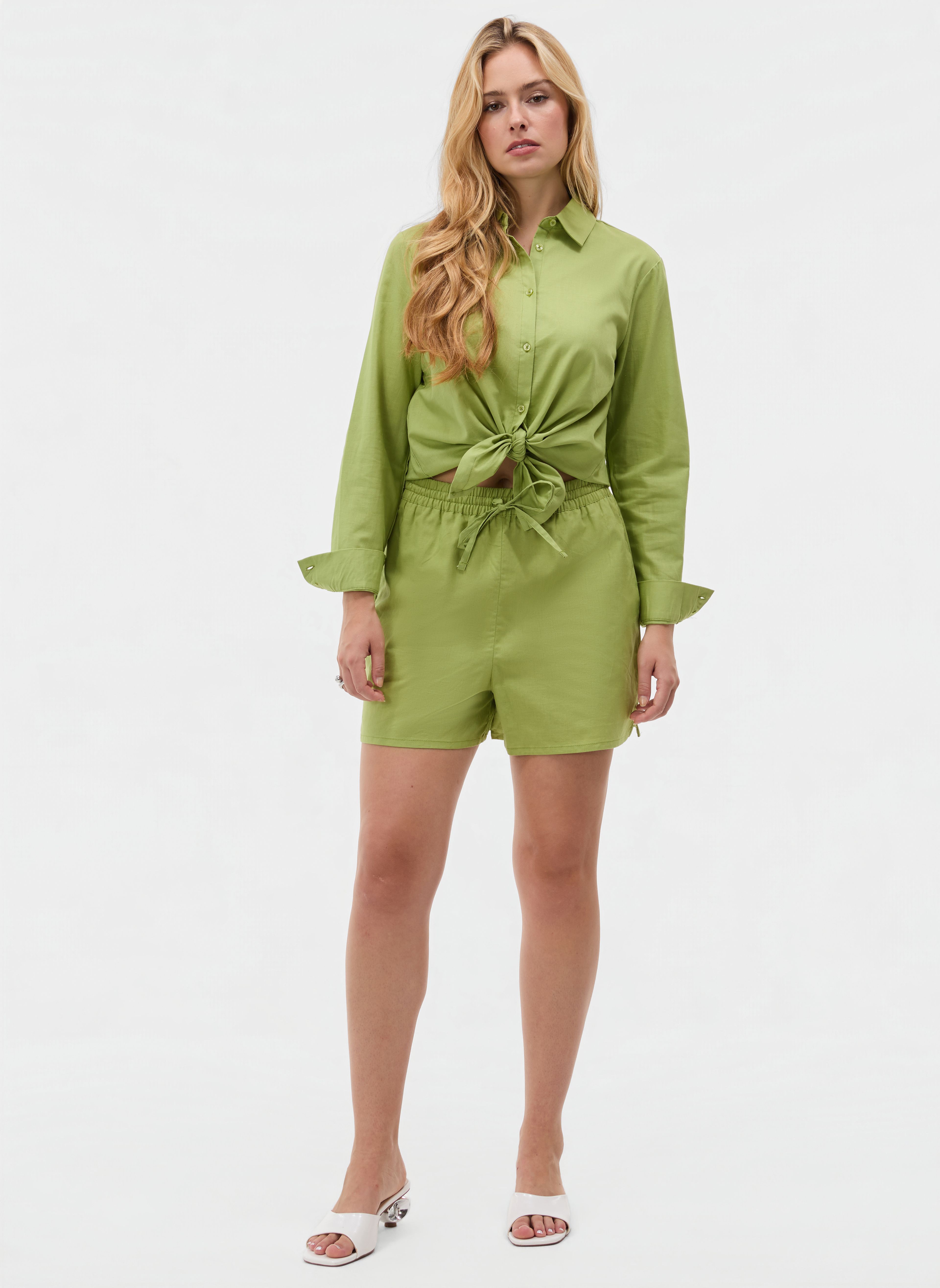 Grüne Damenbluse ORSAY - 003