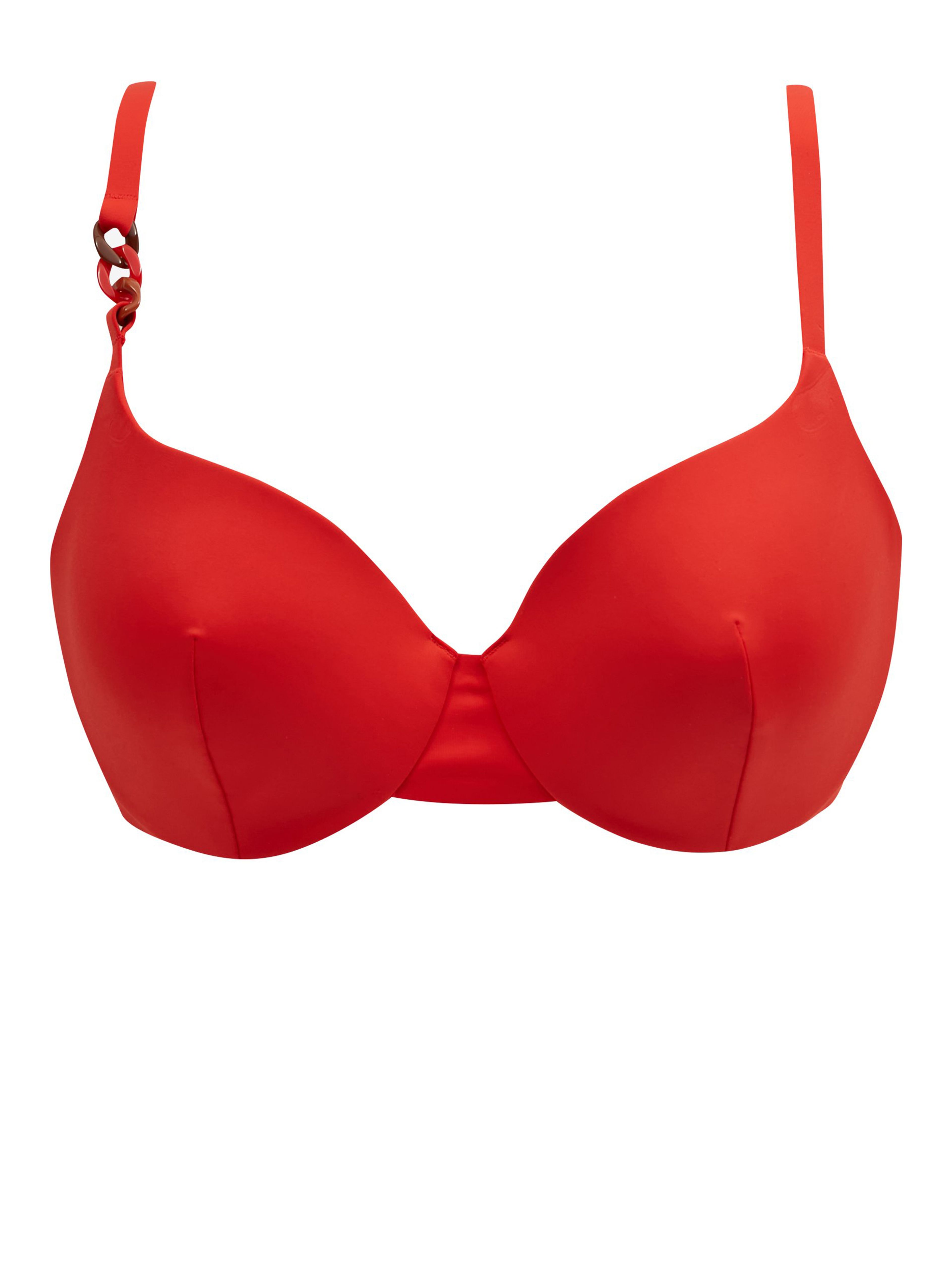 Rotes Damen Badeanzug Oberteil ORSAY