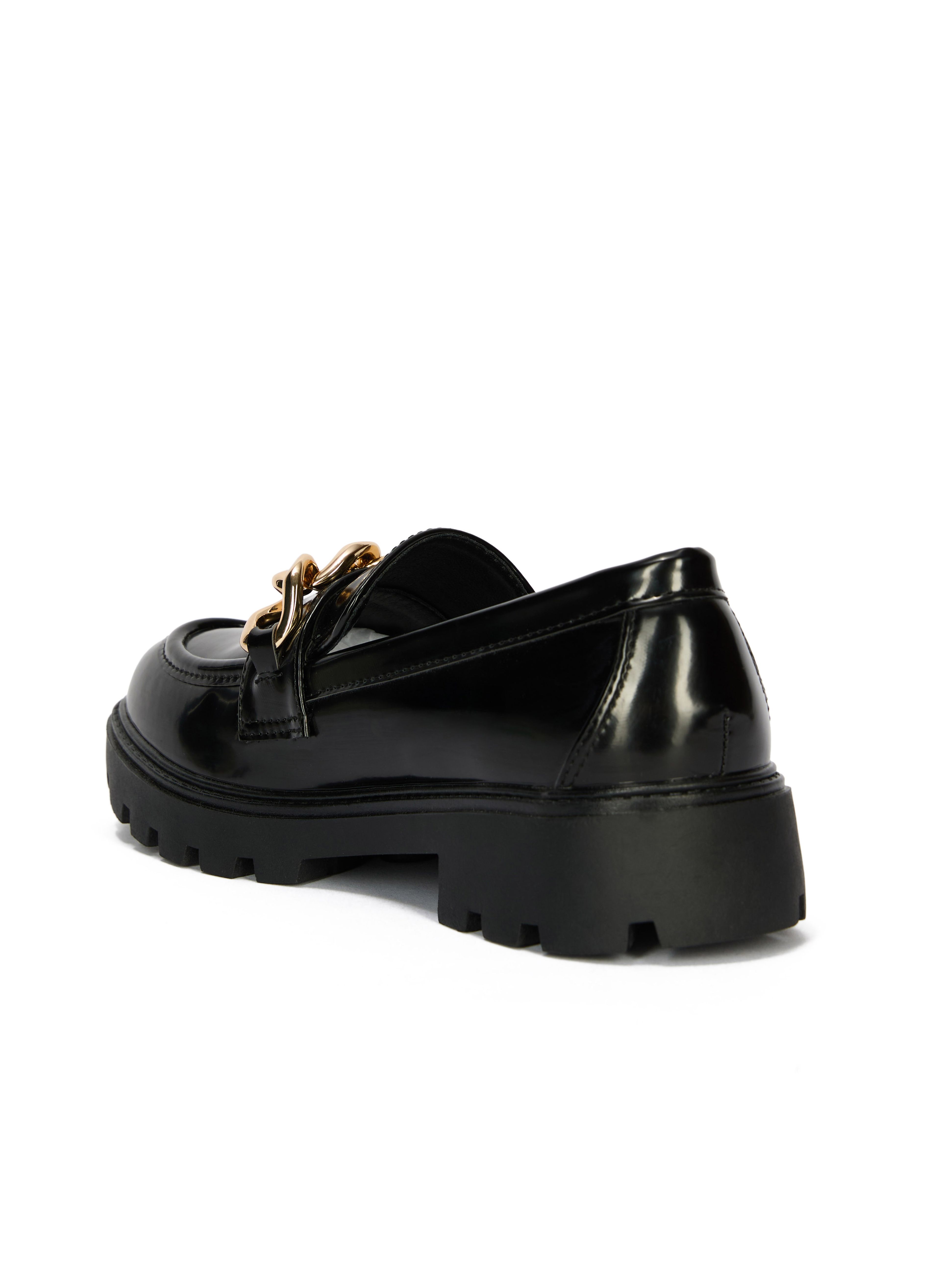 Schwarze Damen-Mokassins ORSAY ONDINE - 004